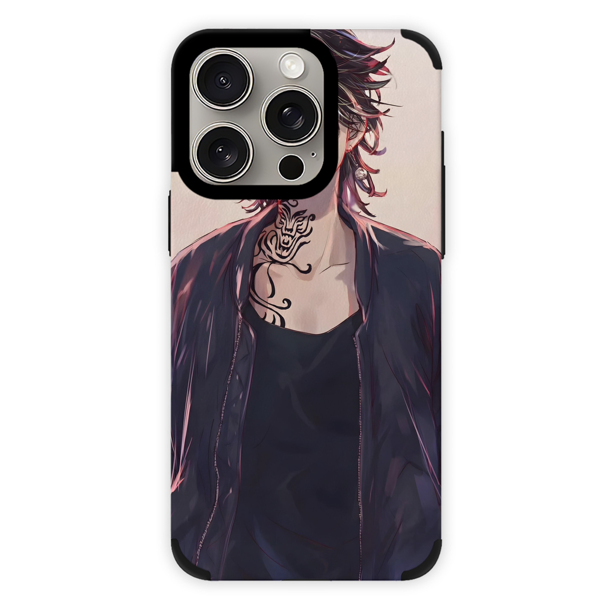 （画像用） 東京リベンジャーズ Tokyo Revengers 【iPhone15ProMax対応】 PUレザー スマホケース 耐衝撃＆黄変防止