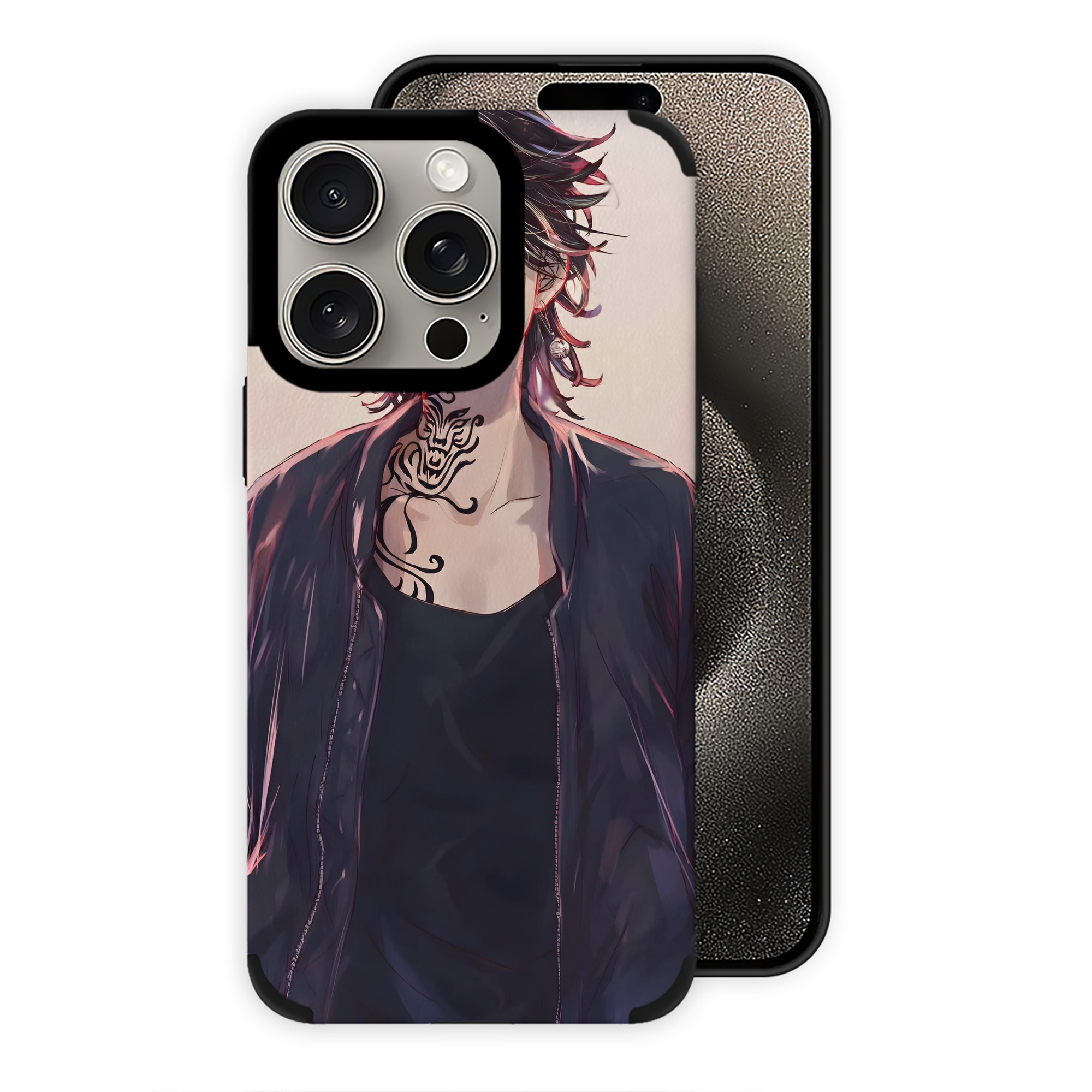 （画像用） 東京リベンジャーズ Tokyo Revengers 【iPhone15ProMax対応】 PUレザー スマホケース 耐衝撃＆黄変防止