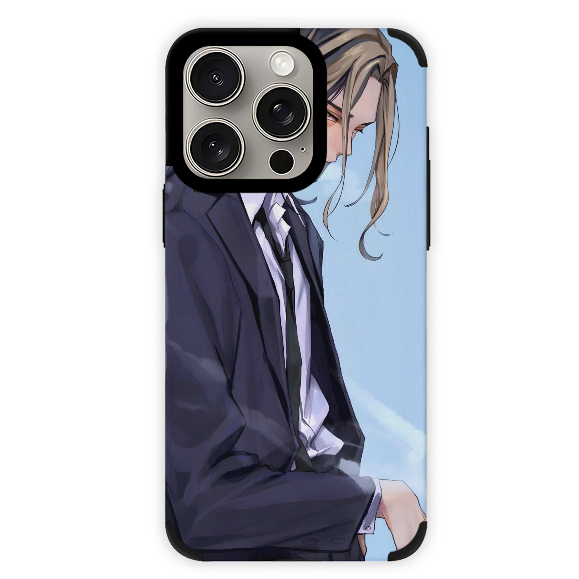 （画像用） 東京リベンジャーズ Tokyo Revengers 【iPhone15ProMax対応】 PUレザー スマホケース 耐衝撃＆黄変防止