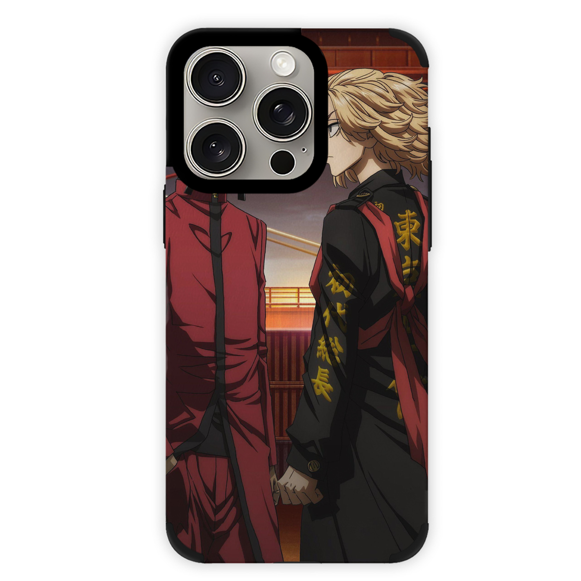 （画像用） 東京リベンジャーズ Tokyo Revengers 【iPhone15ProMax対応】 PUレザー スマホケース 耐衝撃＆黄変防止