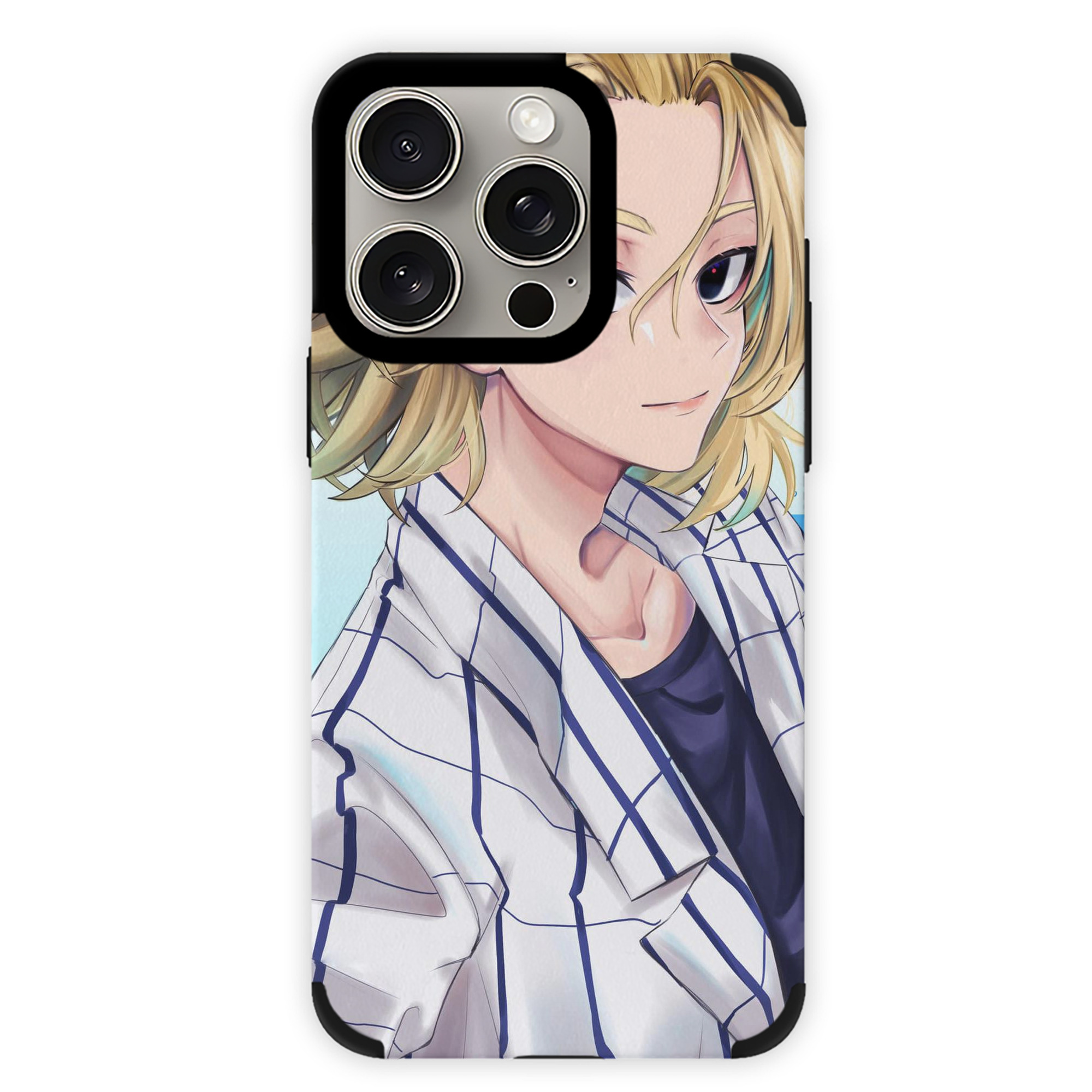 （画像用） 東京リベンジャーズ Tokyo Revengers 【iPhone15ProMax対応】 PUレザー スマホケース 耐衝撃＆黄変防止