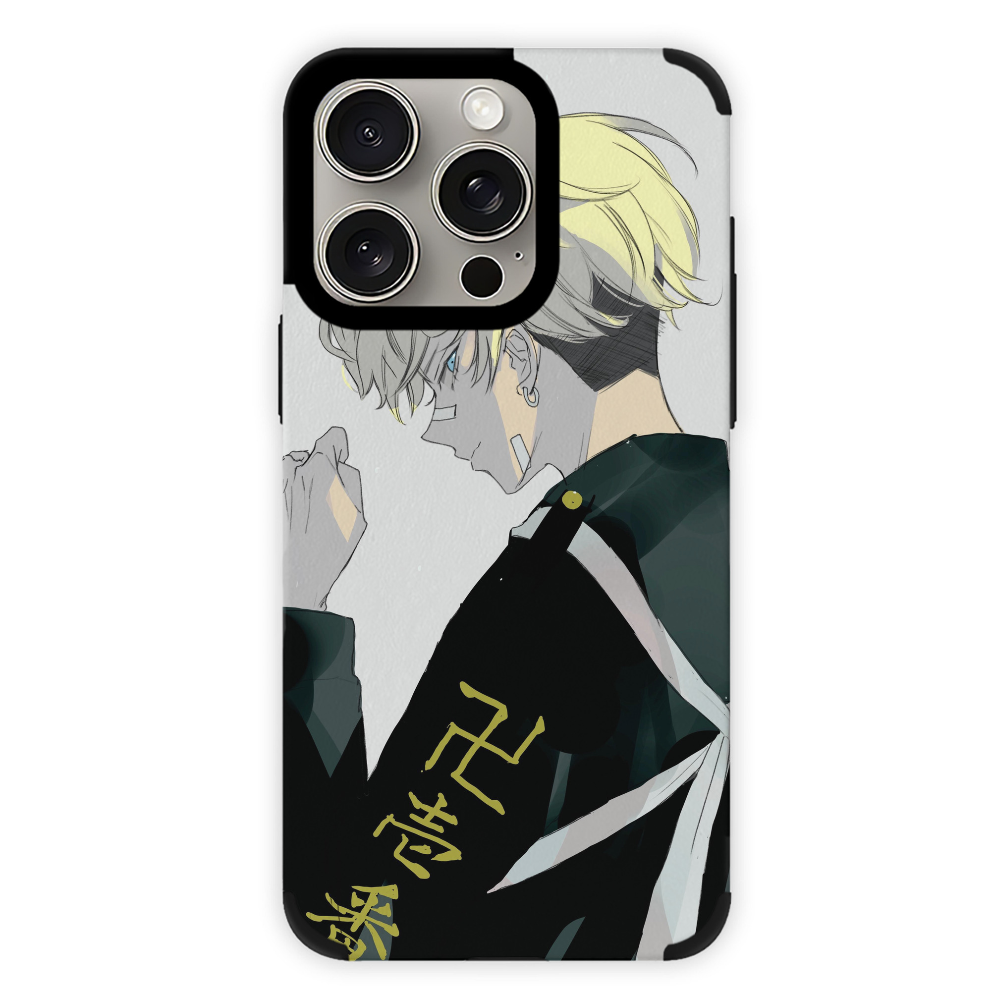 （画像用） 東京リベンジャーズ Tokyo Revengers 【iPhone15ProMax対応】 PUレザー スマホケース 耐衝撃＆黄変防止