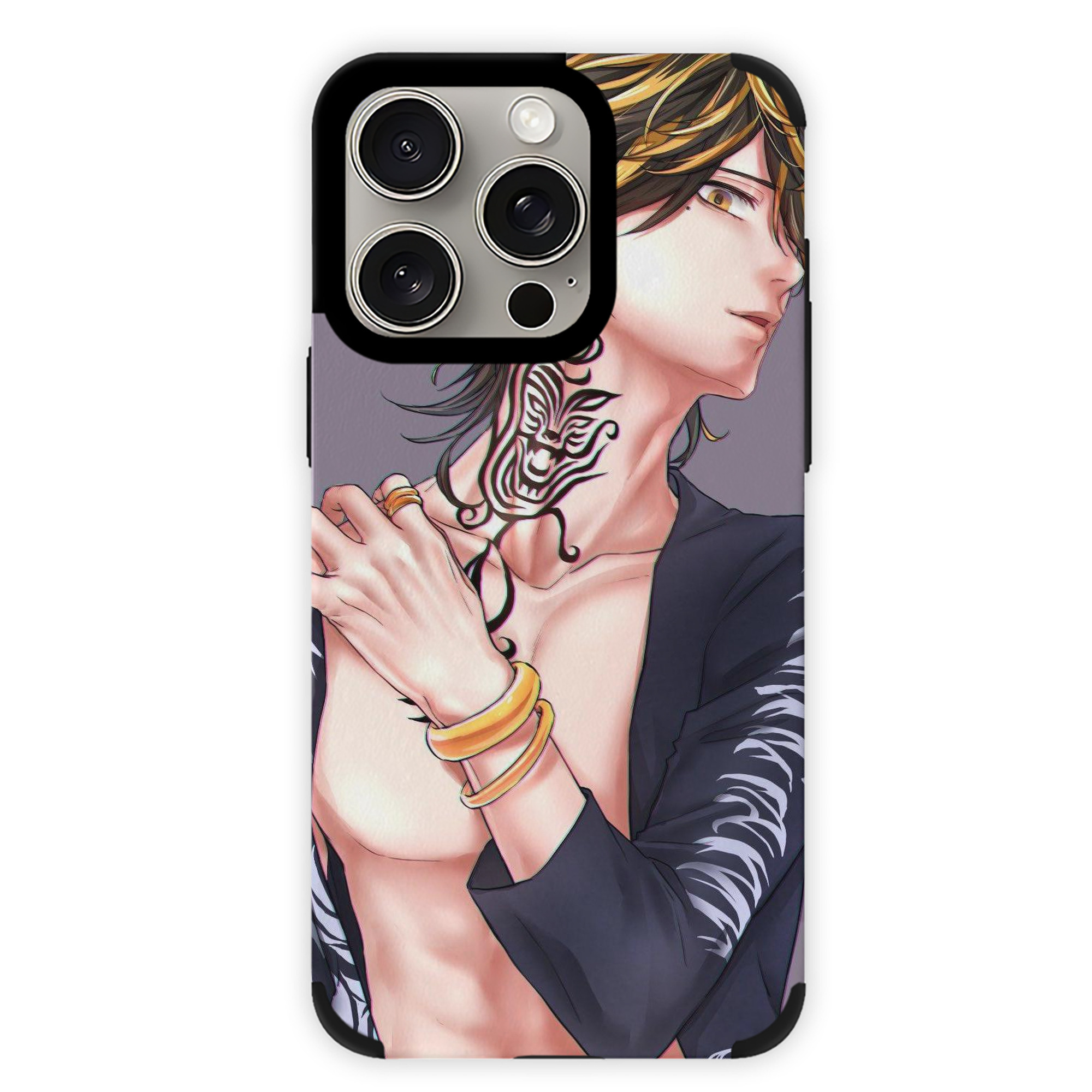 （画像用） 東京リベンジャーズ Tokyo Revengers 【iPhone15ProMax対応】 PUレザー スマホケース 耐衝撃＆黄変防止