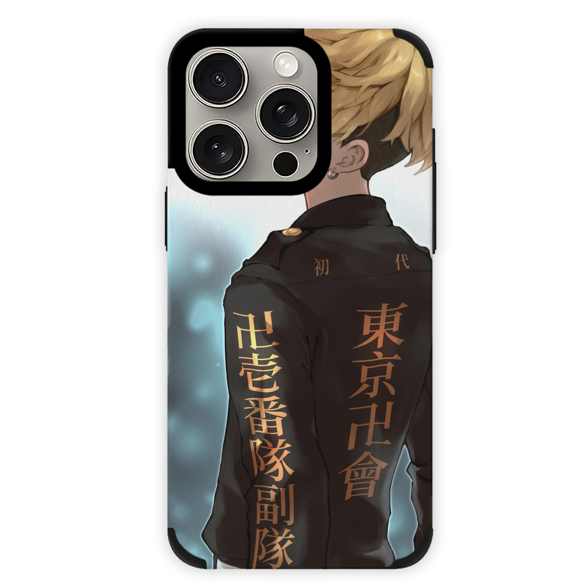 （画像用） 東京リベンジャーズ Tokyo Revengers 【iPhone15ProMax対応】 PUレザー スマホケース 耐衝撃＆黄変防止