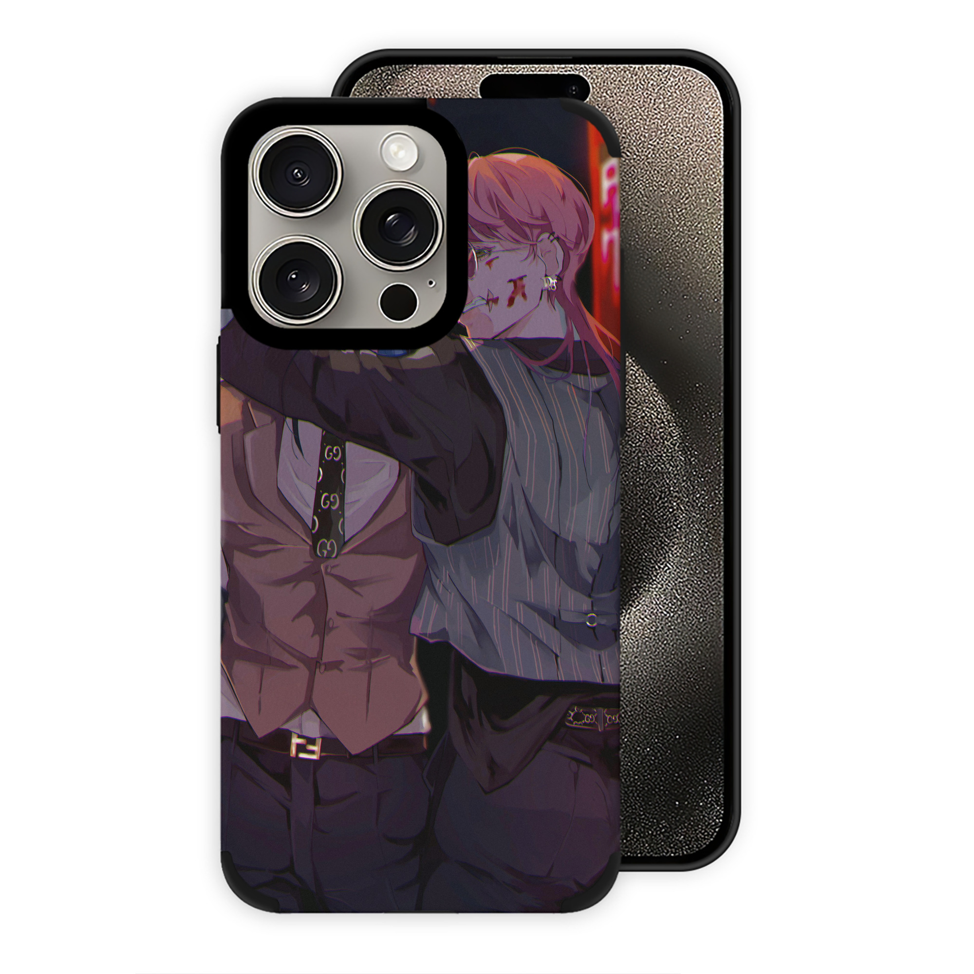 （画像用） 東京リベンジャーズ Tokyo Revengers 【iPhone15ProMax対応】 PUレザー スマホケース 耐衝撃＆黄変防止