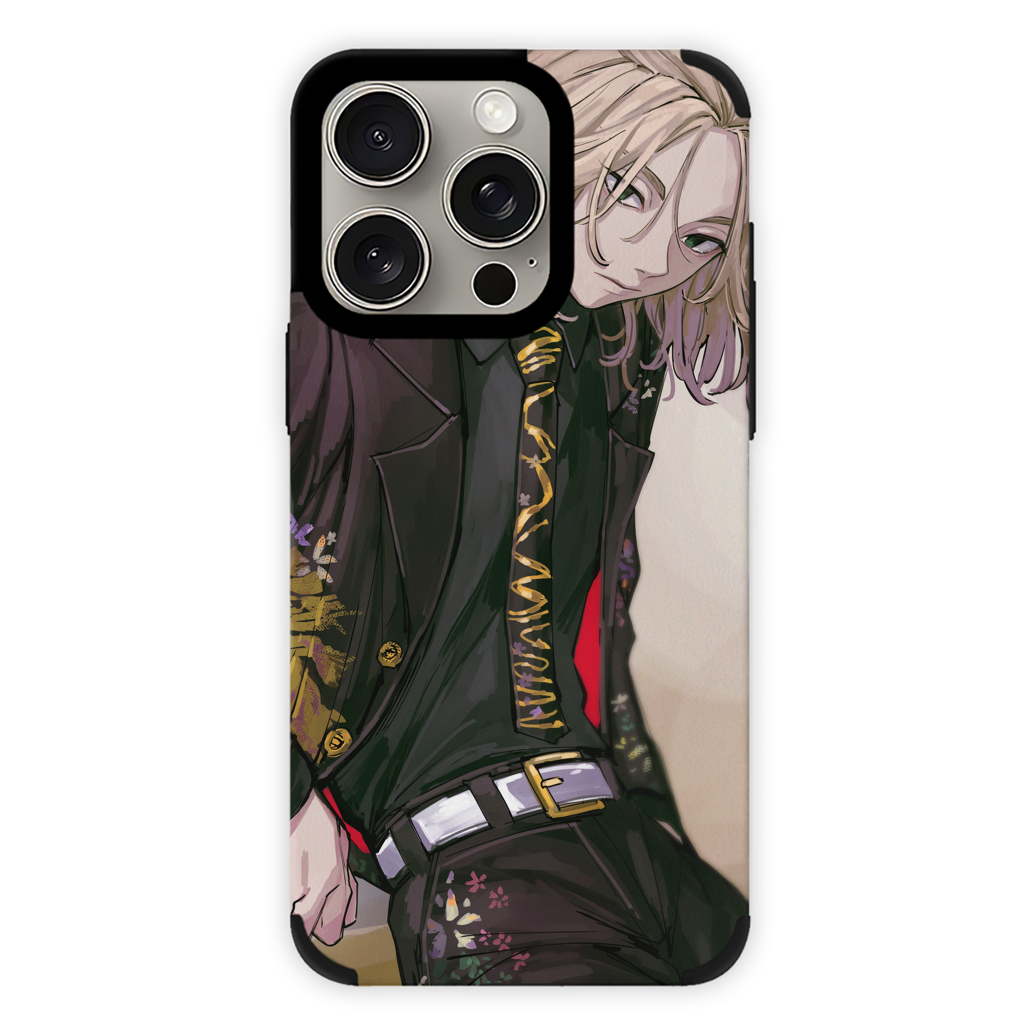 （画像用） 東京リベンジャーズ Tokyo Revengers 【iPhone15ProMax対応】 PUレザー スマホケース 耐衝撃＆黄変防止