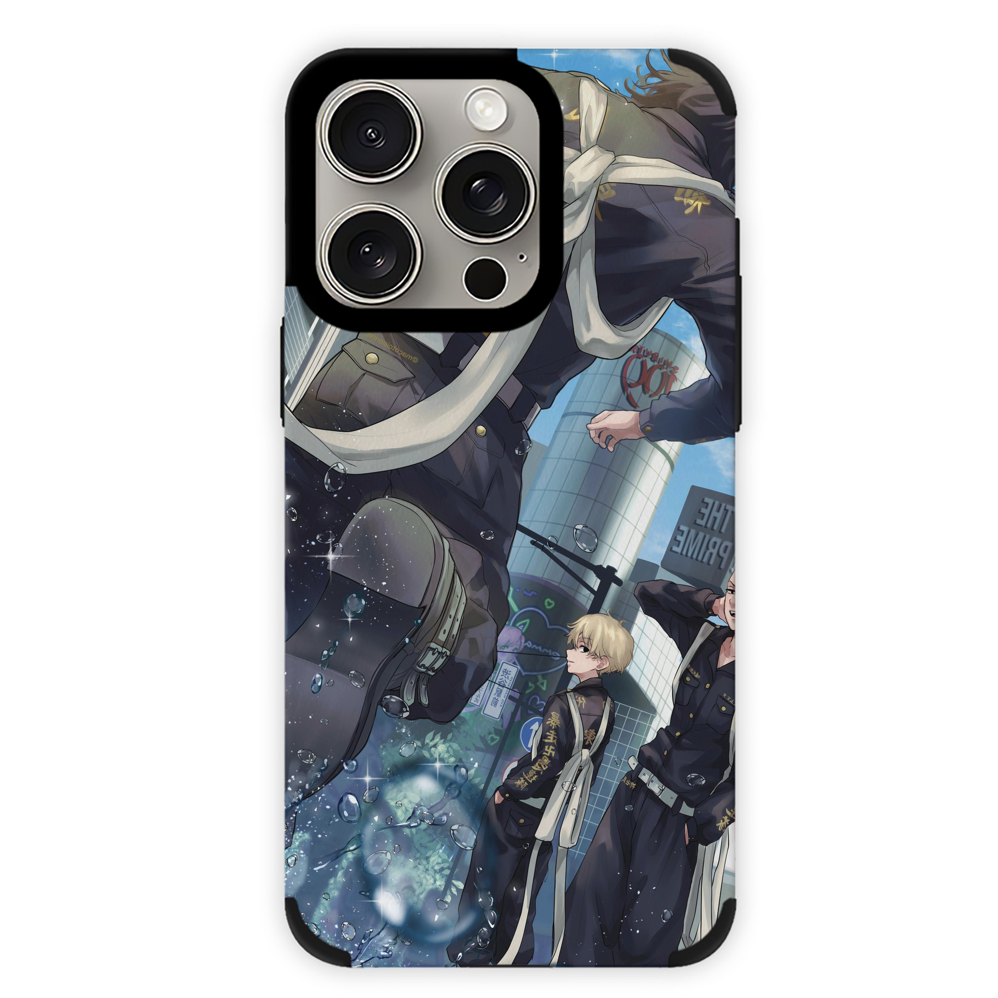 （画像用） 東京リベンジャーズ Tokyo Revengers 【iPhone15ProMax対応】 PUレザー スマホケース 耐衝撃＆黄変防止