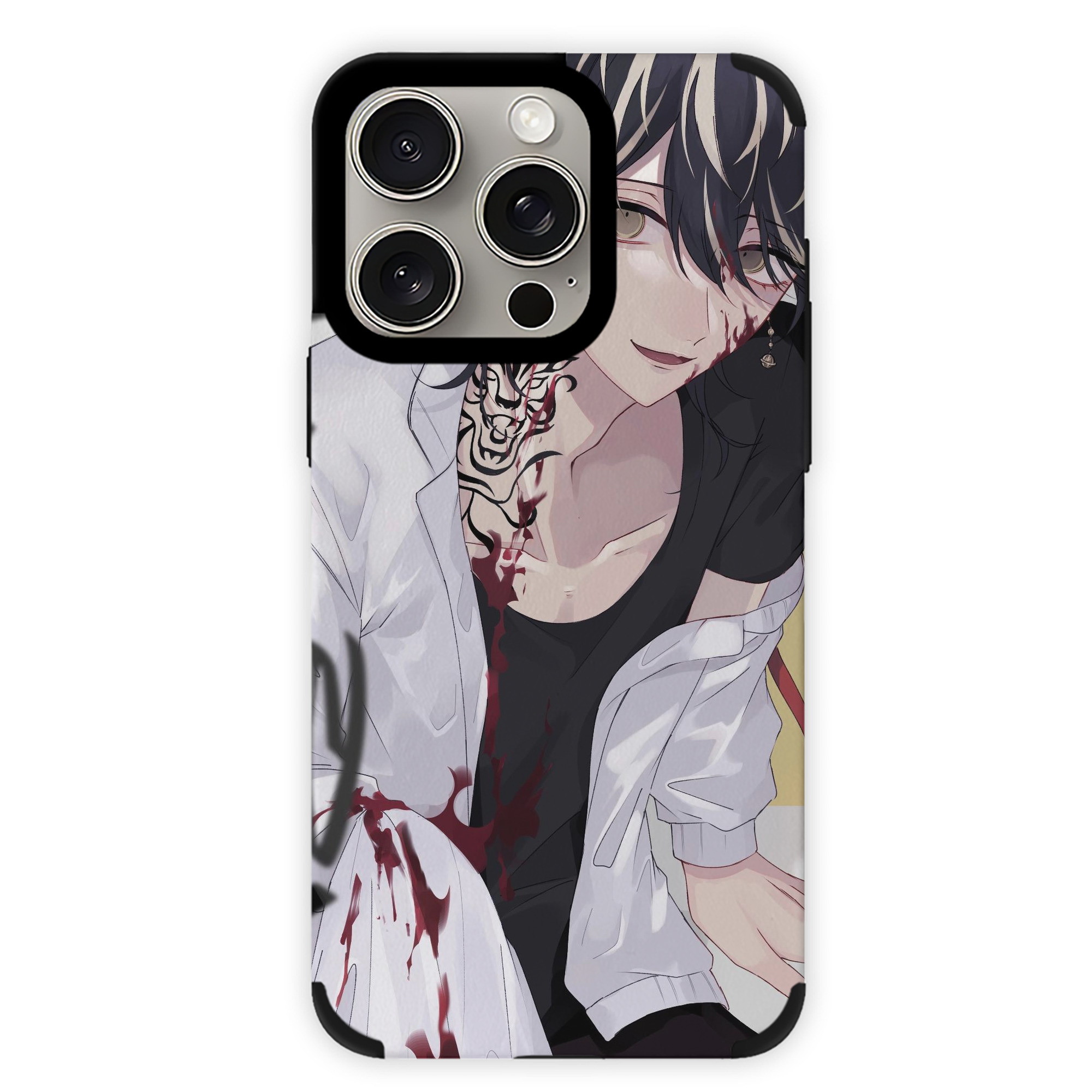 （画像用） 東京リベンジャーズ Tokyo Revengers 【iPhone15ProMax対応】 PUレザー スマホケース 耐衝撃＆黄変防止