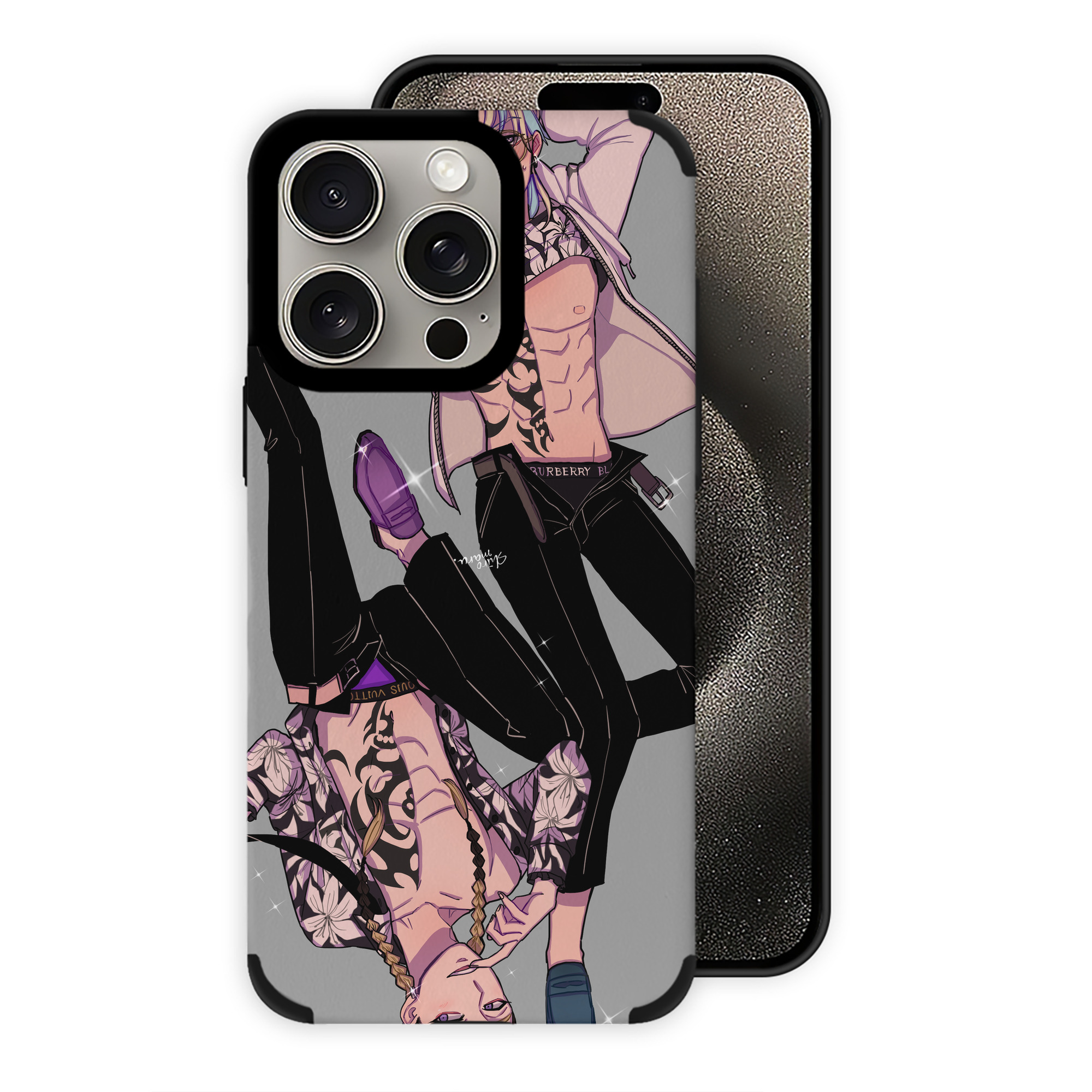 （画像用） 東京リベンジャーズ Tokyo Revengers 【iPhone15ProMax対応】 PUレザー スマホケース 耐衝撃＆黄変防止