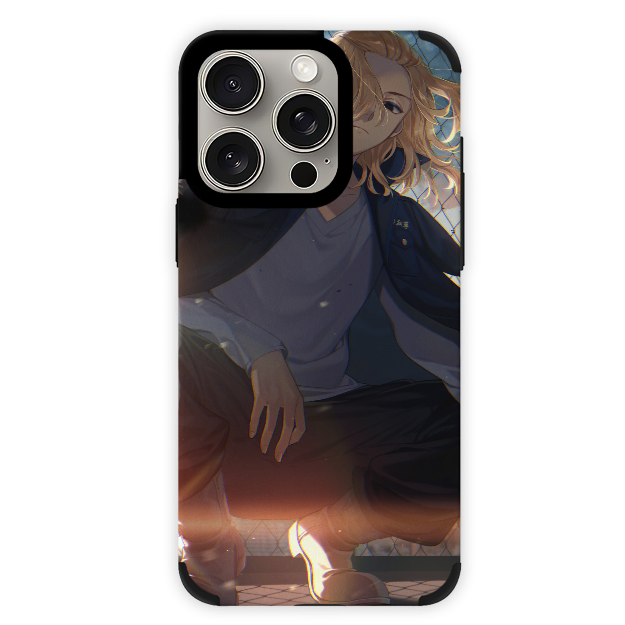 （画像用） 東京リベンジャーズ Tokyo Revengers 【iPhone15ProMax対応】 PUレザー スマホケース 耐衝撃＆黄変防止