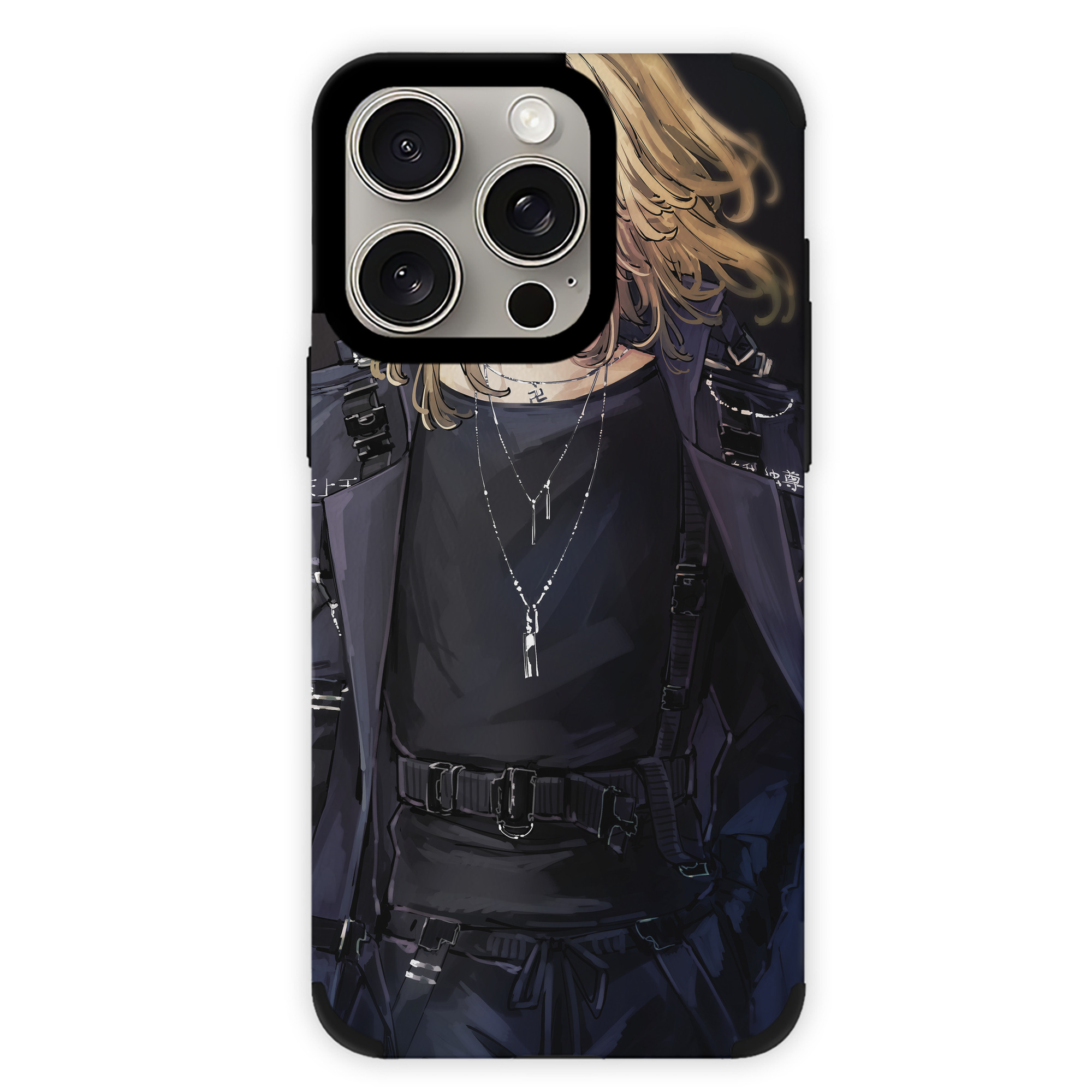 （画像用） 東京リベンジャーズ Tokyo Revengers 【iPhone15ProMax対応】 PUレザー スマホケース 耐衝撃＆黄変防止