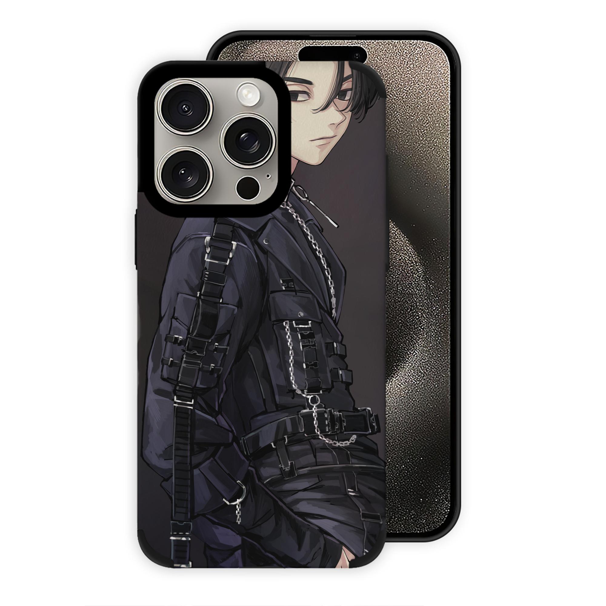 （画像用） 東京リベンジャーズ Tokyo Revengers 【iPhone15ProMax対応】 PUレザー スマホケース 耐衝撃＆黄変防止