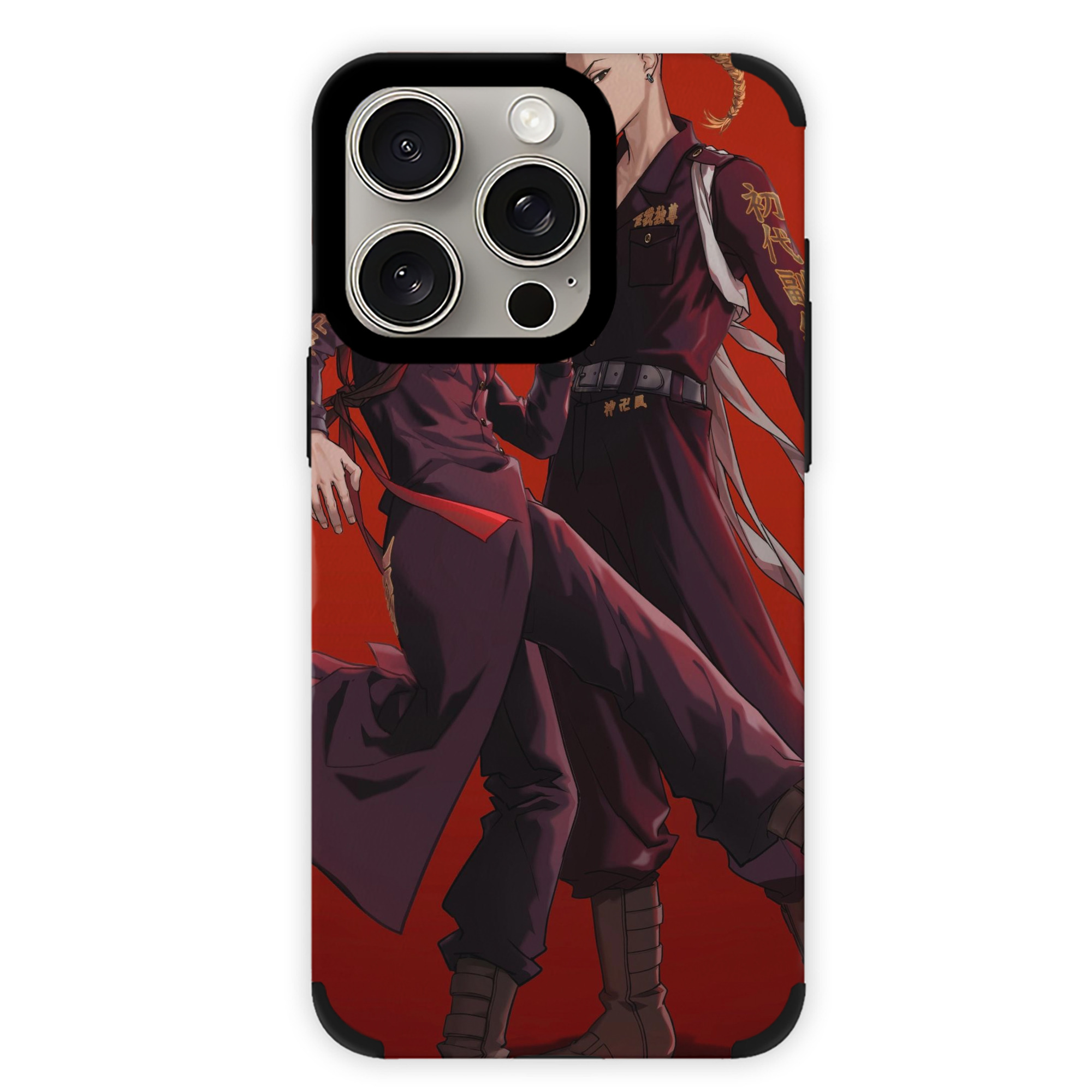 （画像用） 東京リベンジャーズ Tokyo Revengers 【iPhone15ProMax対応】 PUレザー スマホケース 耐衝撃＆黄変防止