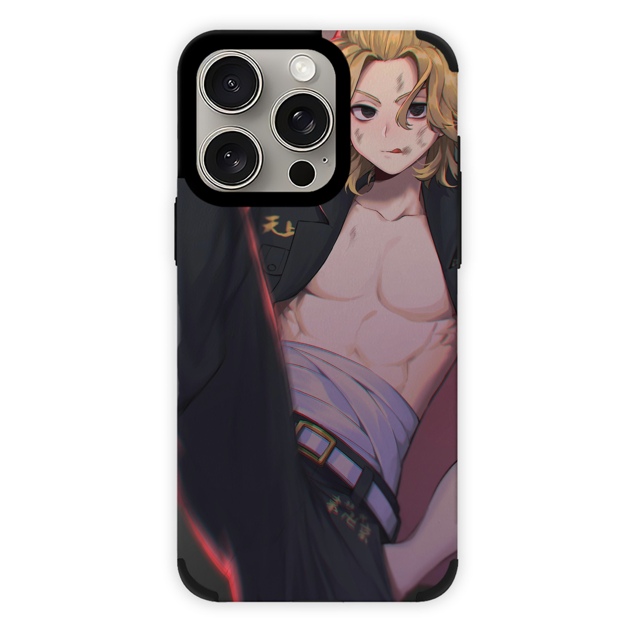（画像用） 東京リベンジャーズ Tokyo Revengers 【iPhone15ProMax対応】 PUレザー スマホケース 耐衝撃＆黄変防止