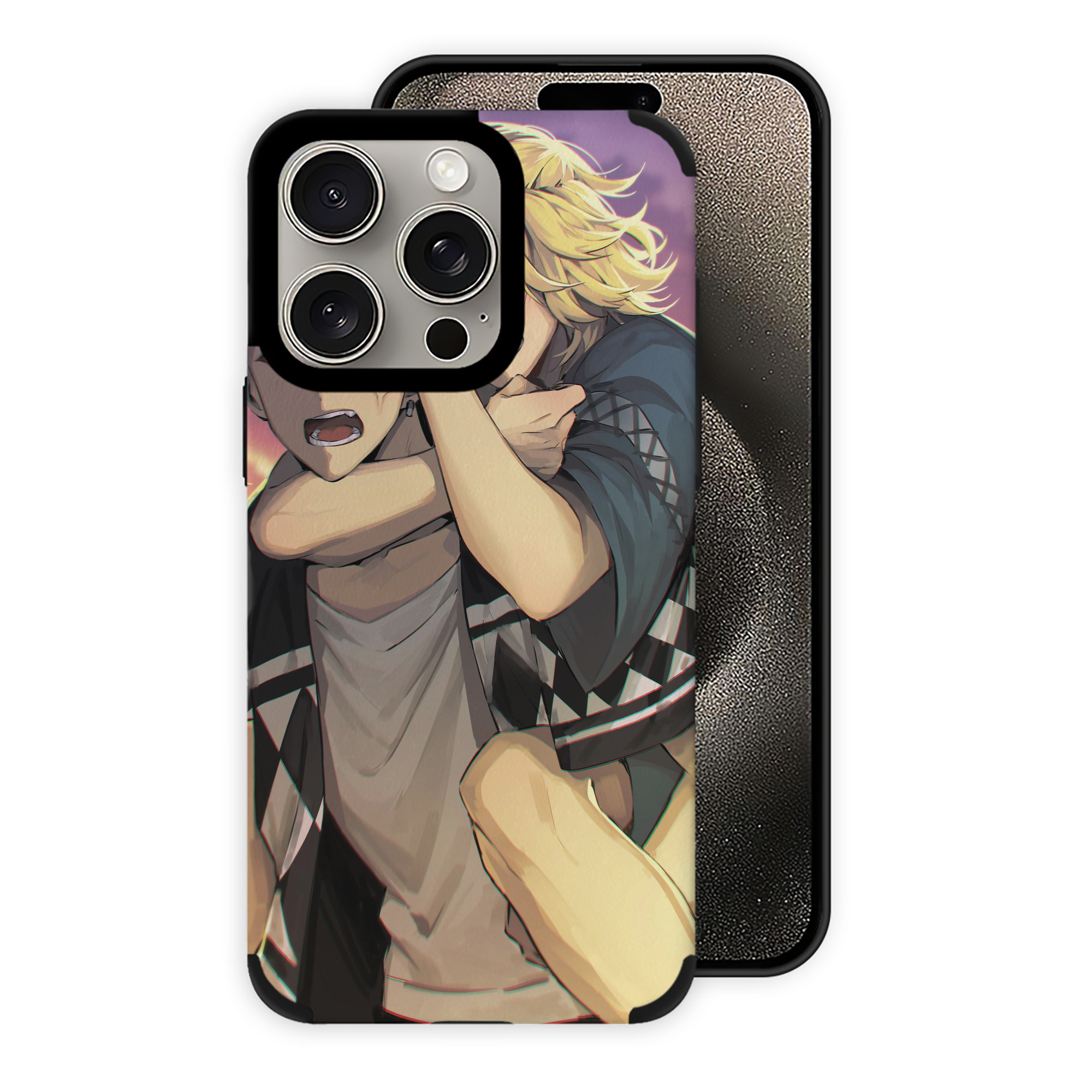 （画像用） 東京リベンジャーズ Tokyo Revengers 【iPhone15ProMax対応】 PUレザー スマホケース 耐衝撃＆黄変防止