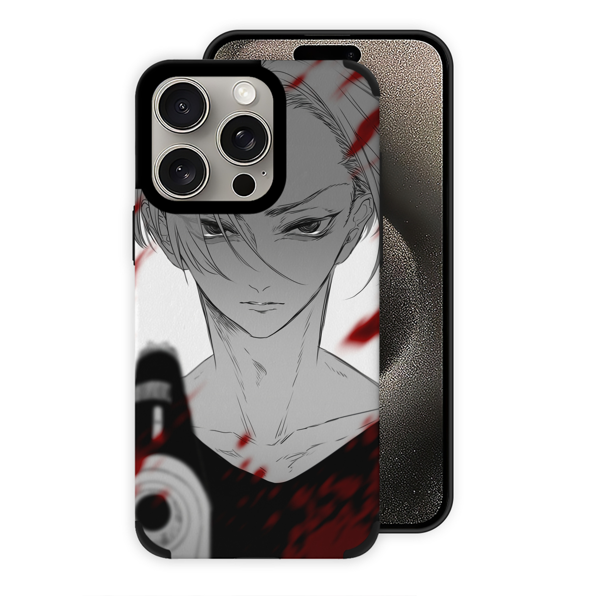 （画像用） 東京リベンジャーズ Tokyo Revengers 【iPhone15ProMax対応】 PUレザー スマホケース 耐衝撃＆黄変防止