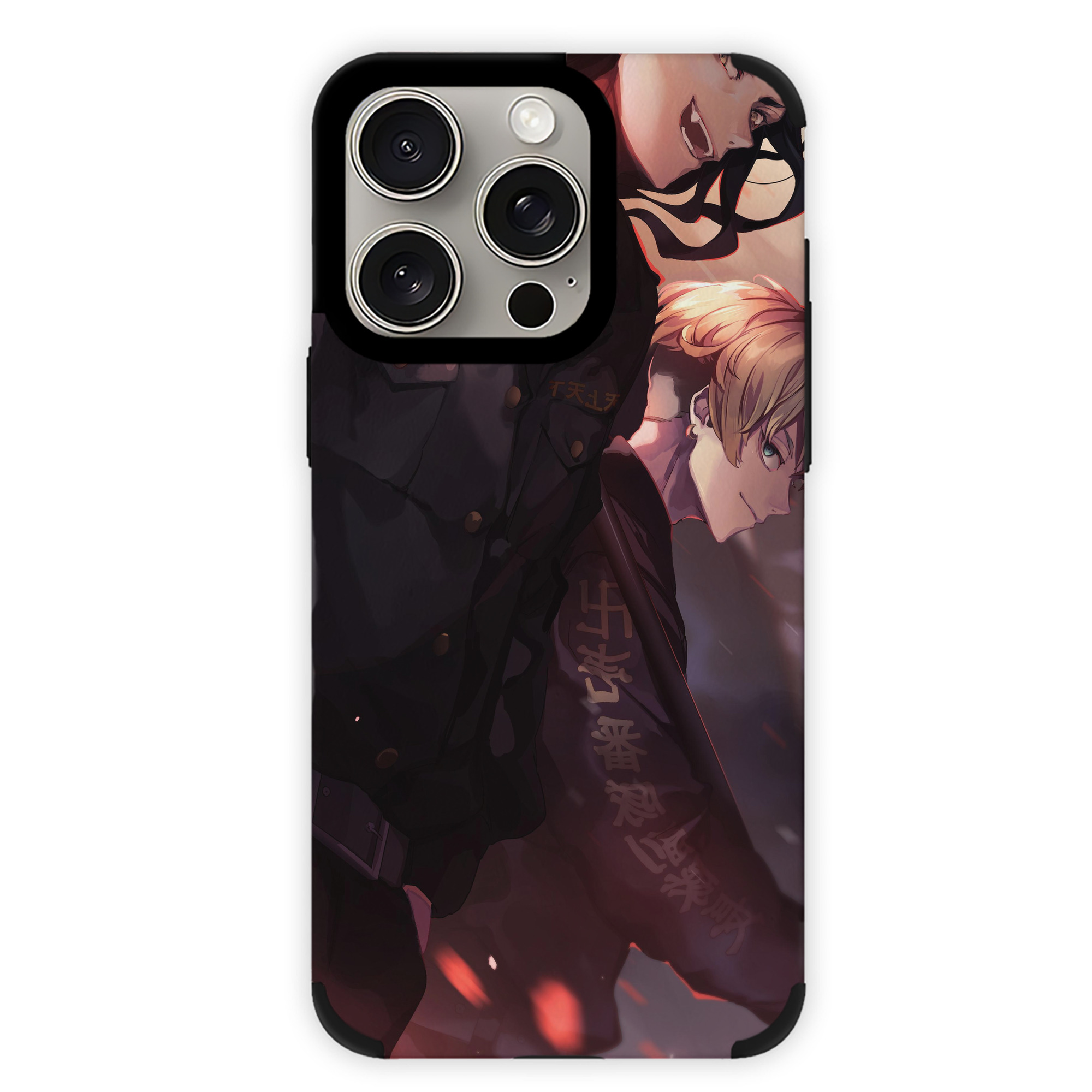 （画像用） 東京リベンジャーズ Tokyo Revengers 【iPhone15ProMax対応】 PUレザー スマホケース 耐衝撃＆黄変防止