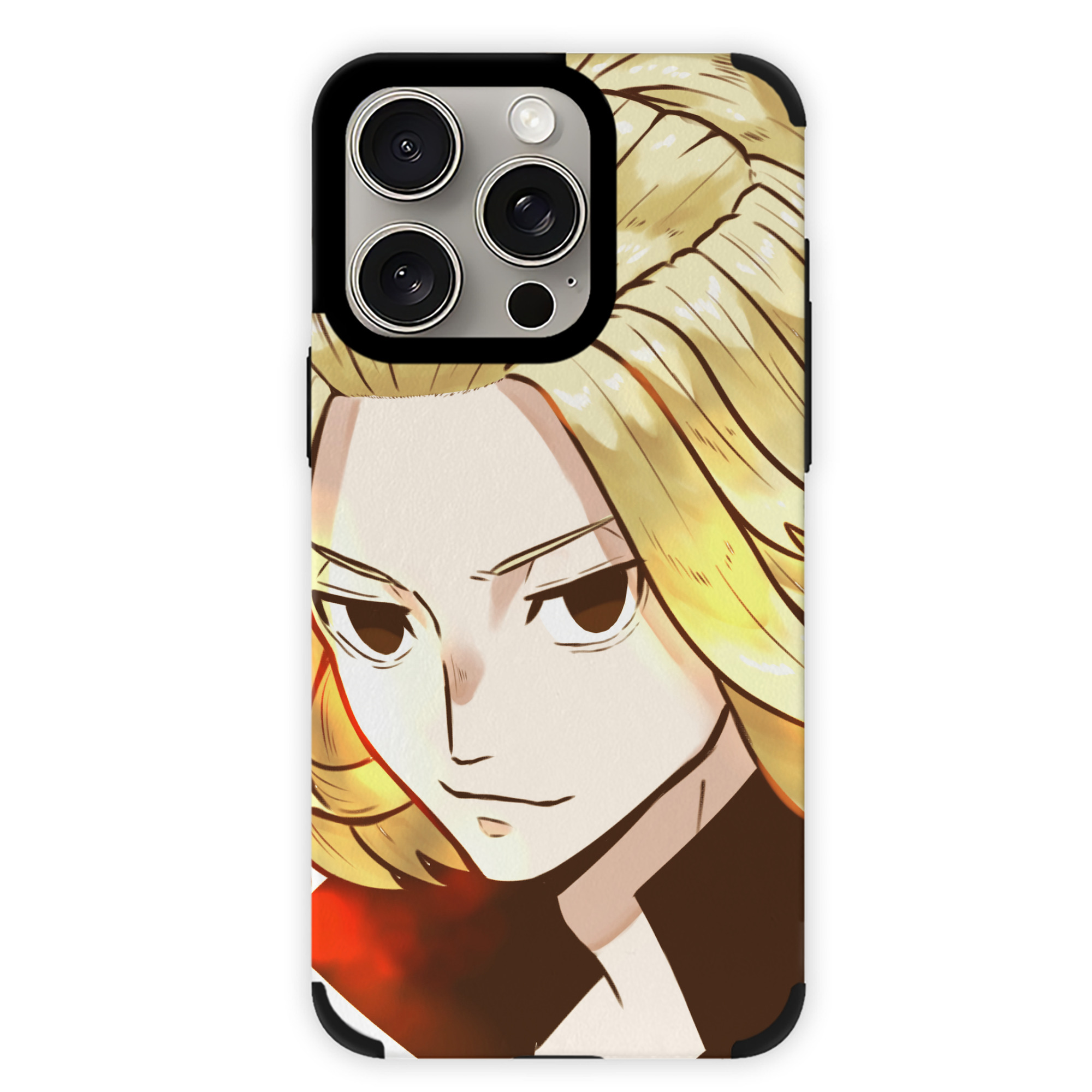 （画像用） 東京リベンジャーズ Tokyo Revengers 【iPhone15ProMax対応】 PUレザー スマホケース 耐衝撃＆黄変防止