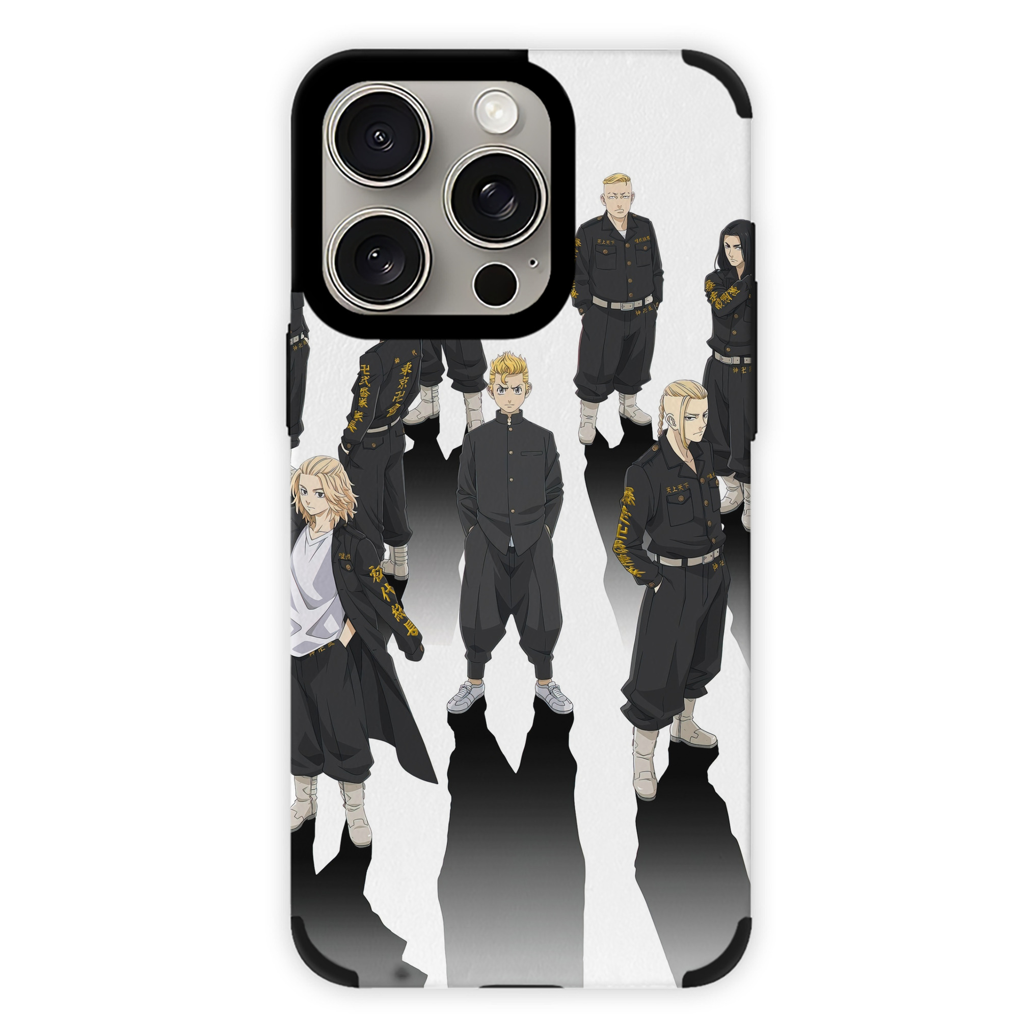 （画像用） 東京リベンジャーズ Tokyo Revengers 【iPhone15ProMax対応】 PUレザー スマホケース 耐衝撃＆黄変防止