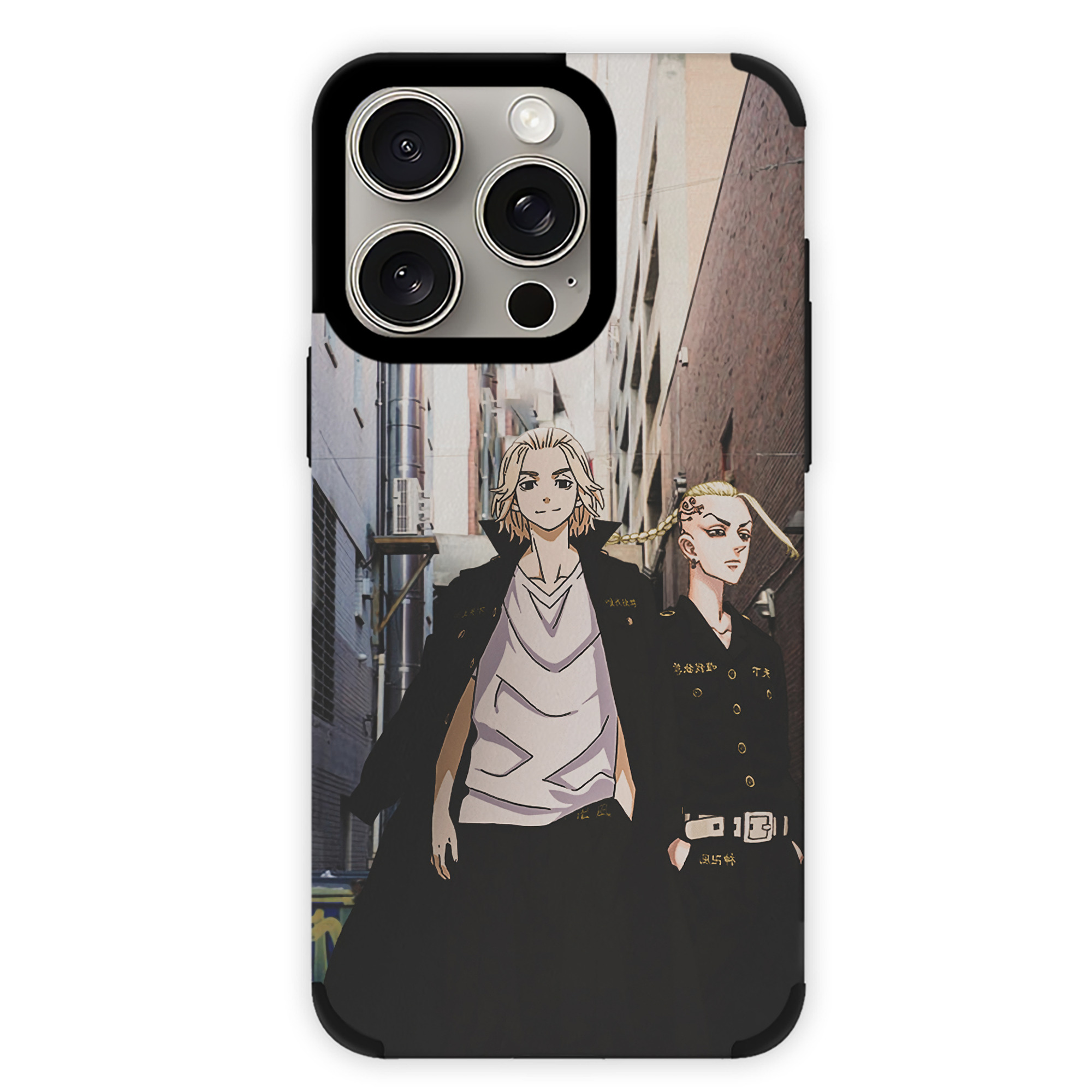 （画像用） 東京リベンジャーズ Tokyo Revengers 【iPhone15ProMax対応】 PUレザー スマホケース 耐衝撃＆黄変防止