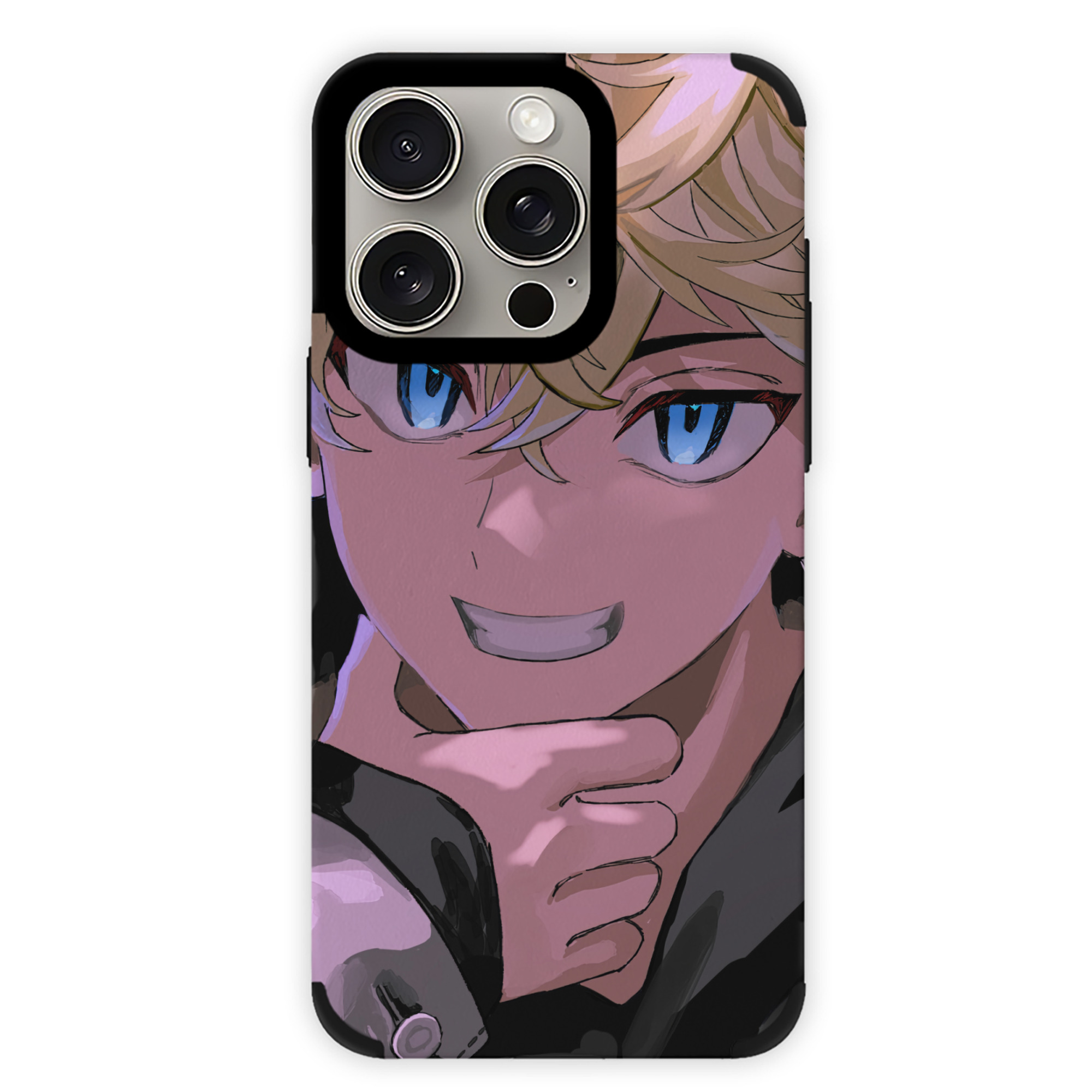 （画像用） 東京リベンジャーズ Tokyo Revengers 【iPhone15ProMax対応】 PUレザー スマホケース 耐衝撃＆黄変防止