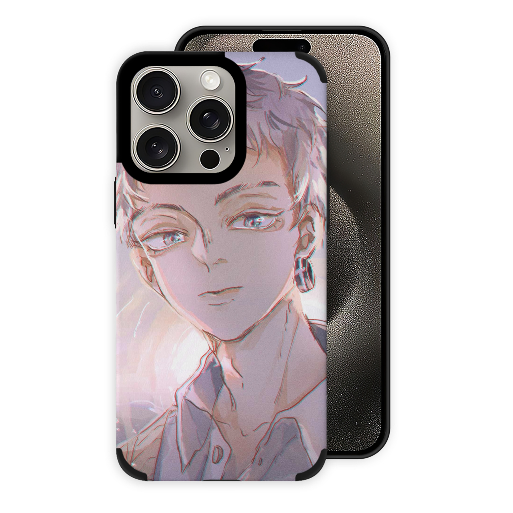 （画像用） 東京リベンジャーズ Tokyo Revengers 【iPhone15ProMax対応】 PUレザー スマホケース 耐衝撃＆黄変防止