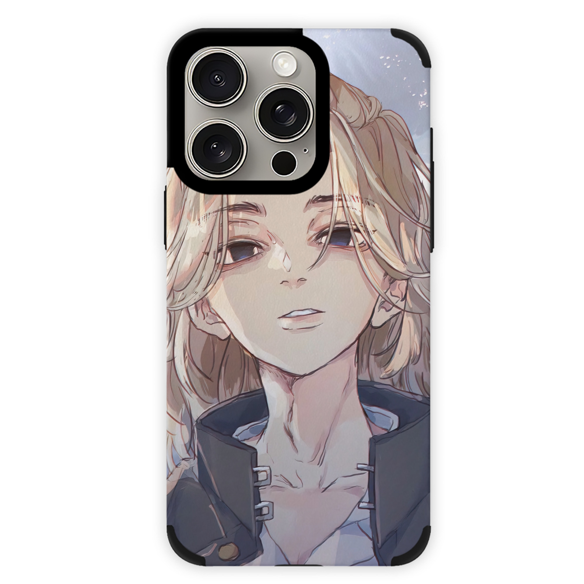 （画像用） 東京リベンジャーズ Tokyo Revengers 【iPhone15ProMax対応】 PUレザー スマホケース 耐衝撃＆黄変防止