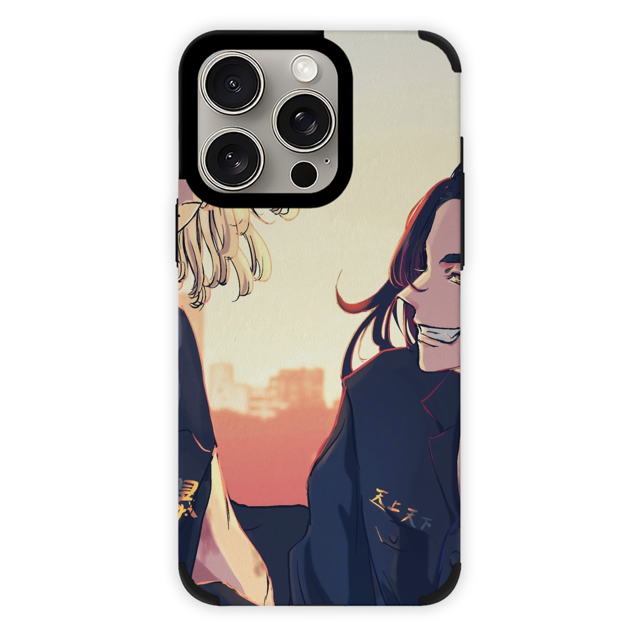 （画像用） 東京リベンジャーズ Tokyo Revengers 【iPhone15ProMax対応】 PUレザー スマホケース 耐衝撃＆黄変防止