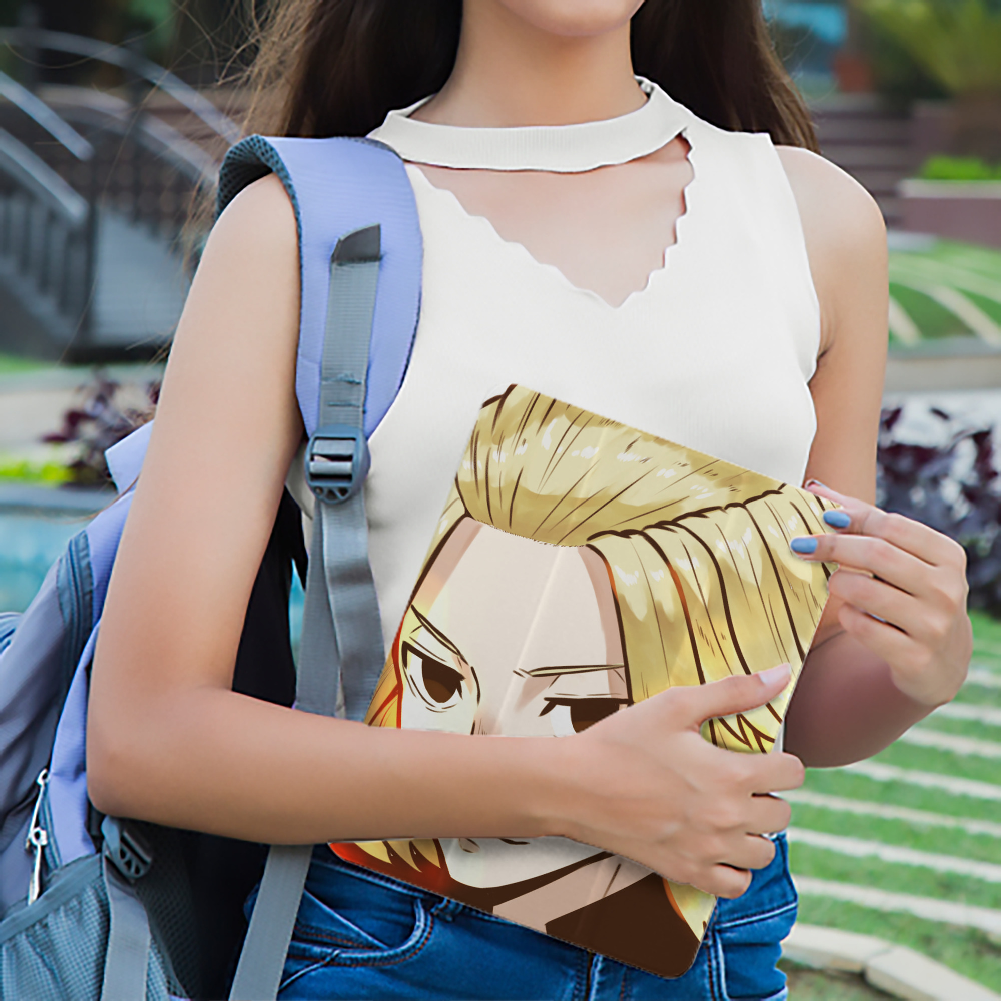 東京リベンジャーズ Tokyo Revengers IPad ケース ペン収納付き 三つ折りスタンド PUレザー×シリコン 対応機種9.5/10.5/10.9インチ