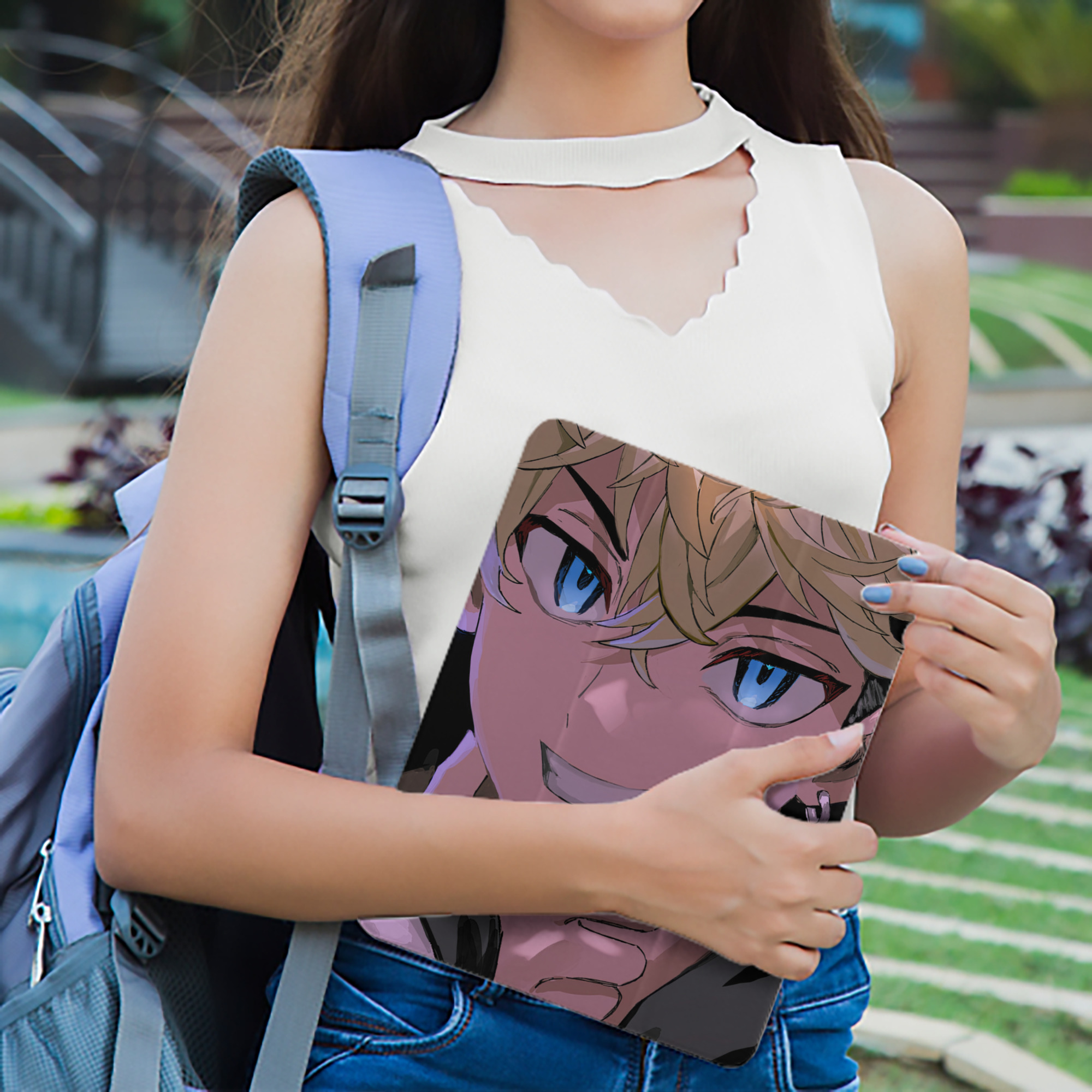 東京リベンジャーズ Tokyo Revengers IPad ケース ペン収納付き 三つ折りスタンド PUレザー×シリコン 対応機種9.5/10.5/10.9インチ