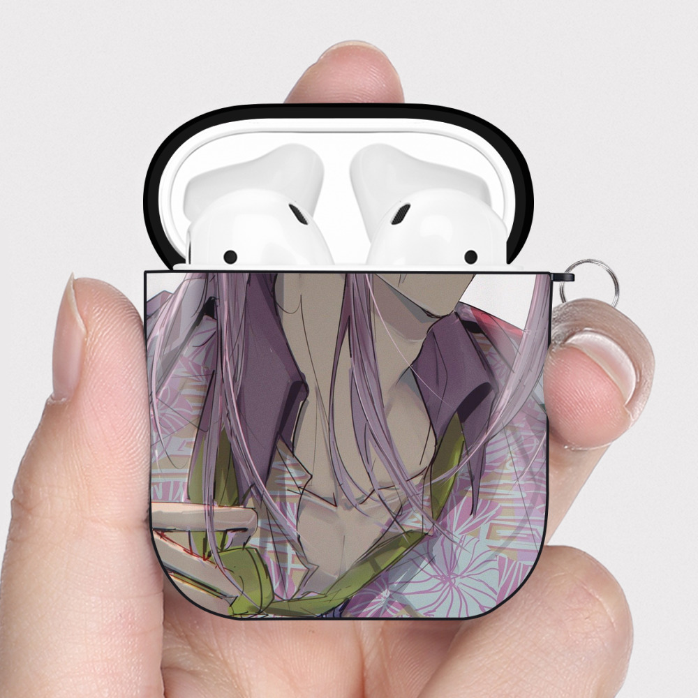 （画像用） 東京リベンジャーズ Tokyo Revengers AirPods 第2世代保護ケース ハードシェル ブラック 耐衝撃・防指紋・カラビナ付き