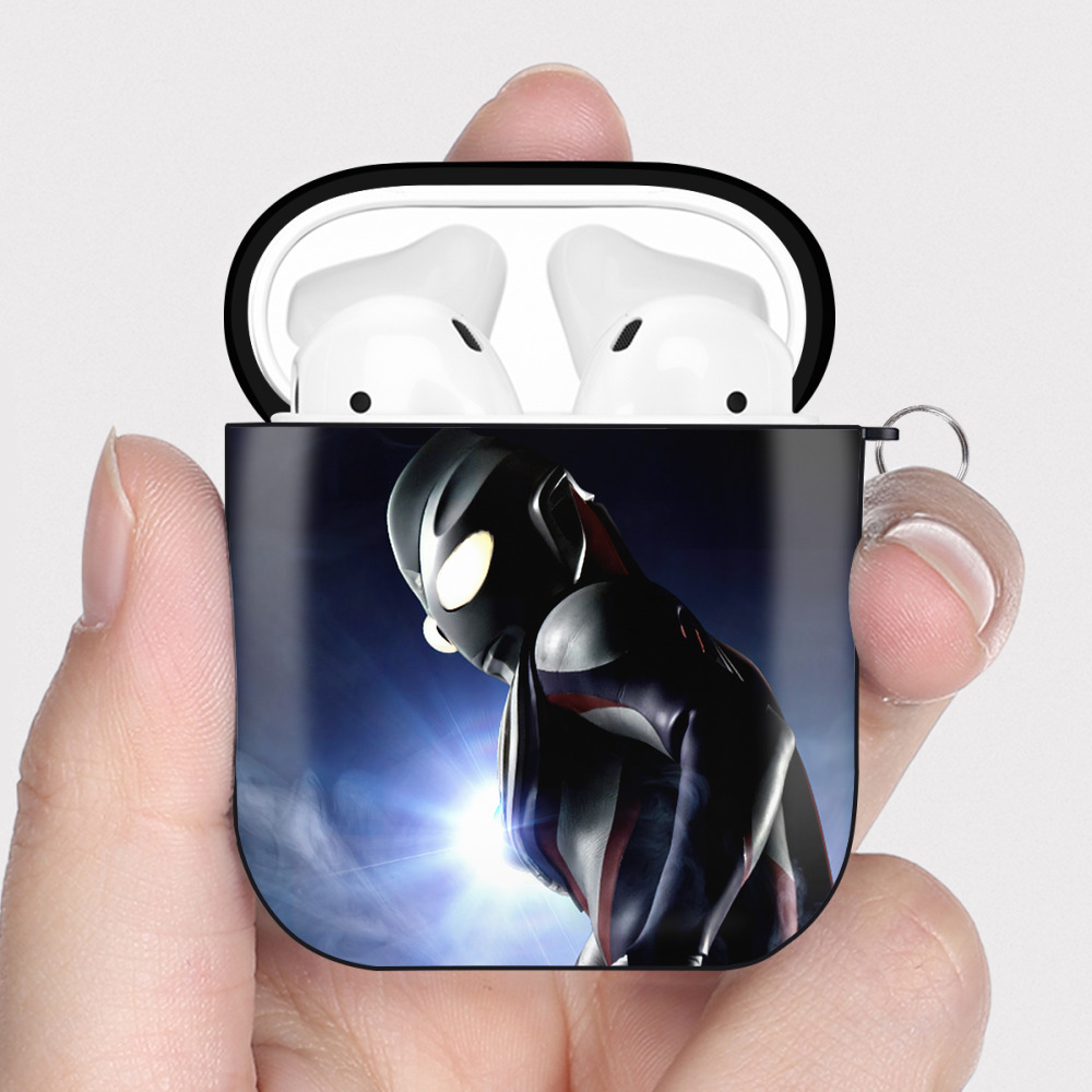 （画像用） 東京リベンジャーズ Tokyo Revengers AirPods 第2世代保護ケース ハードシェル ブラック 耐衝撃・防指紋・カラビナ付き