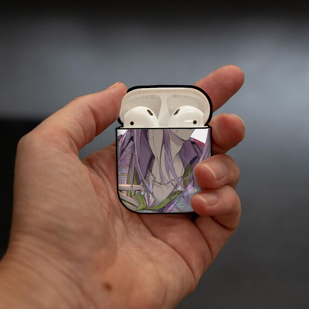 東京リベンジャーズ Tokyo Revengers AirPods 第2世代保護ケース ハードシェル ブラック 耐衝撃・防指紋・カラビナ付き