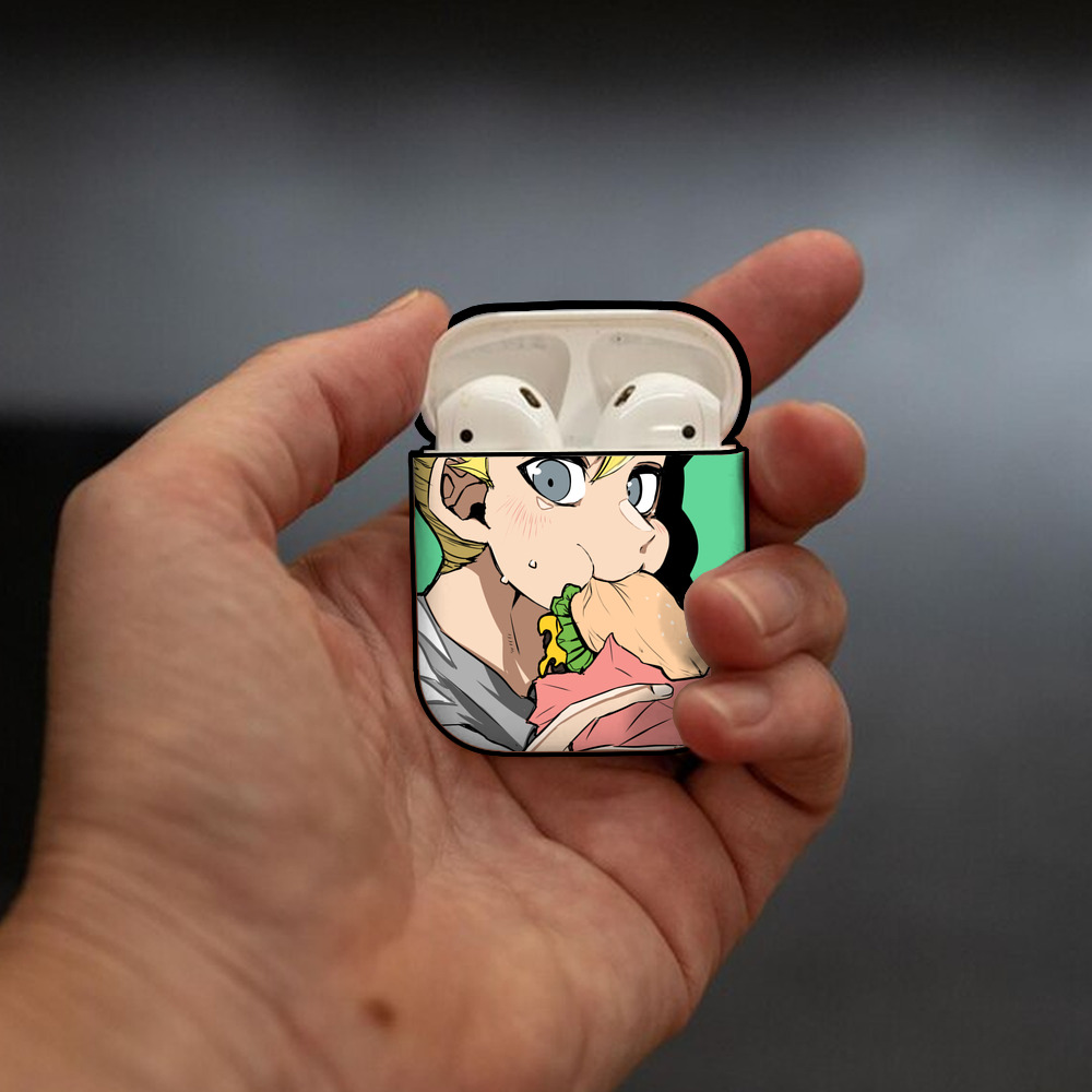 東京リベンジャーズ Tokyo Revengers AirPods 第2世代保護ケース ハードシェル ブラック 耐衝撃・防指紋・カラビナ付き