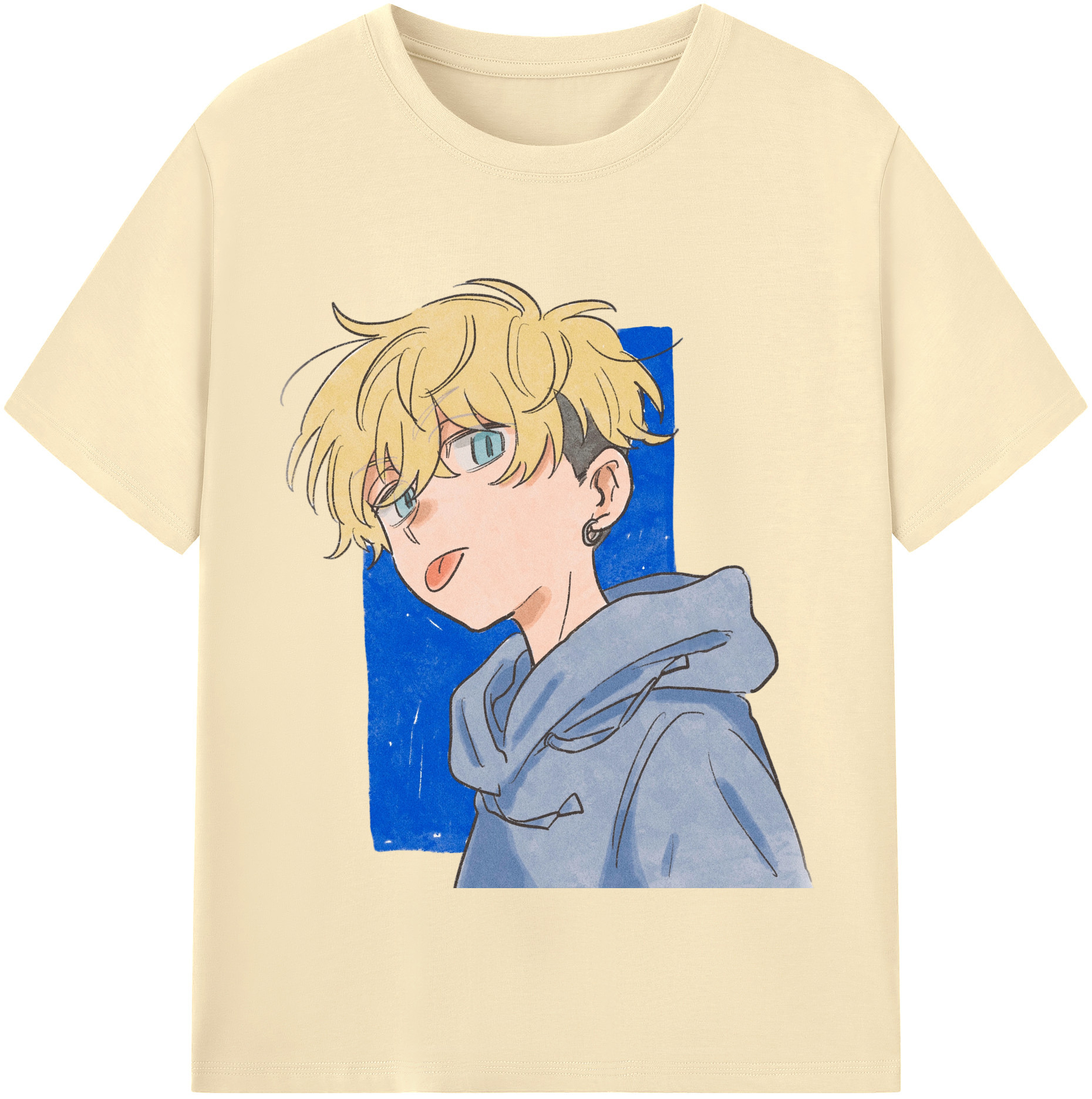 （画像用） 東京リベンジャーズ Tokyo Revengers 綿100％半袖Tシャツ（フロントプリント）