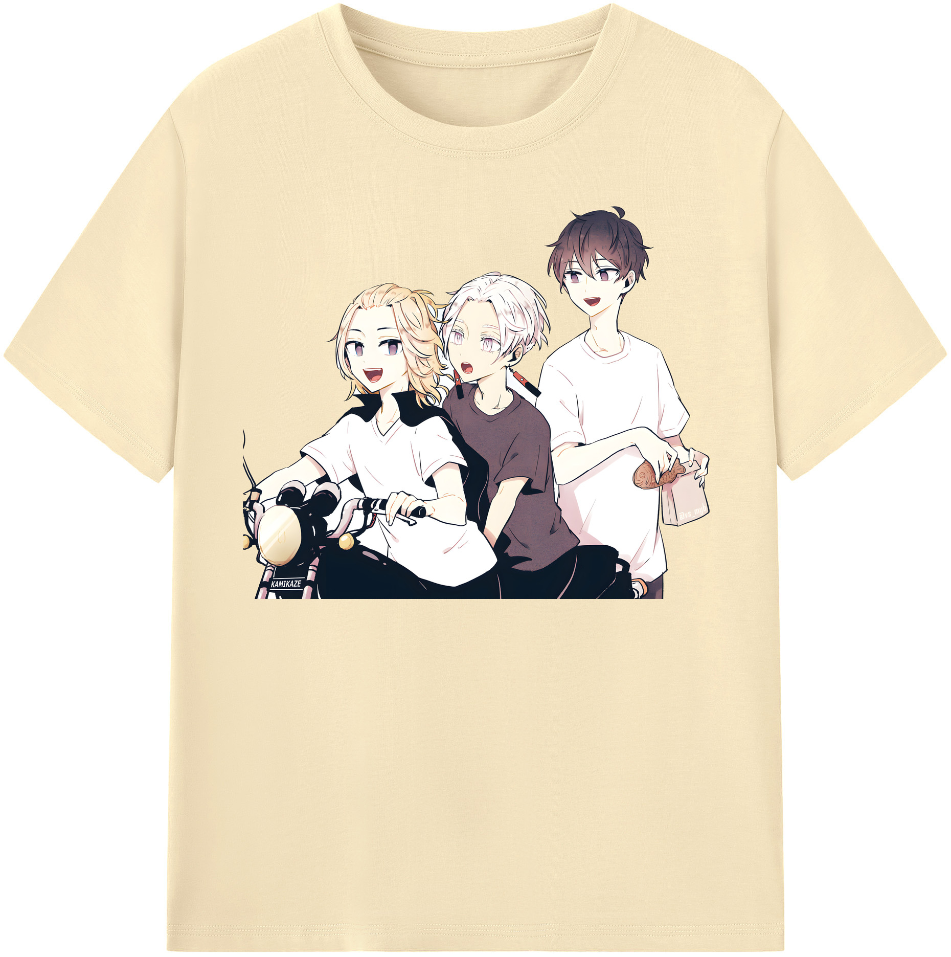 （画像用） 東京リベンジャーズ Tokyo Revengers 綿100％半袖Tシャツ（フロントプリント）