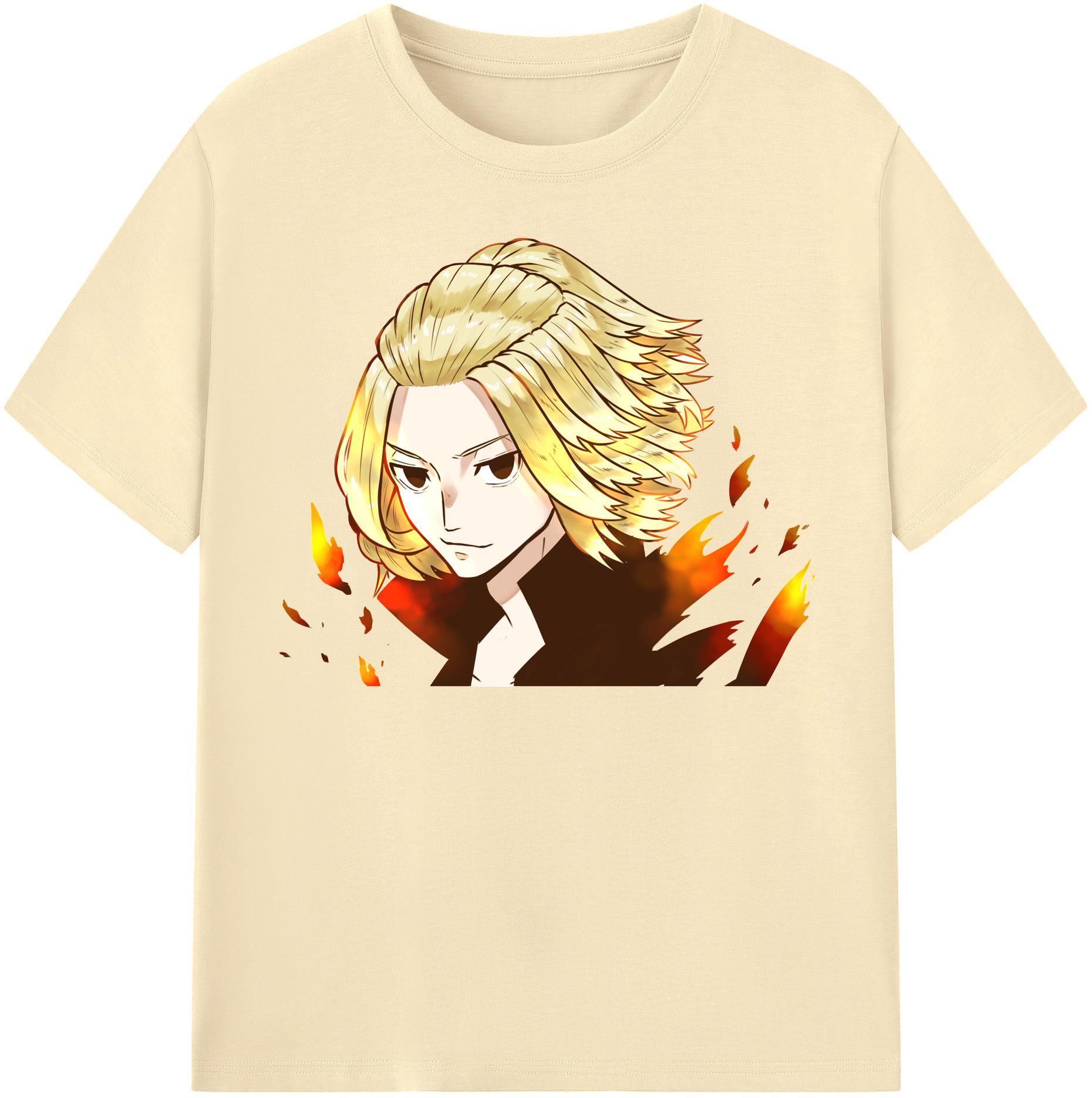 （画像用） 東京リベンジャーズ Tokyo Revengers 綿100％半袖Tシャツ（フロントプリント）