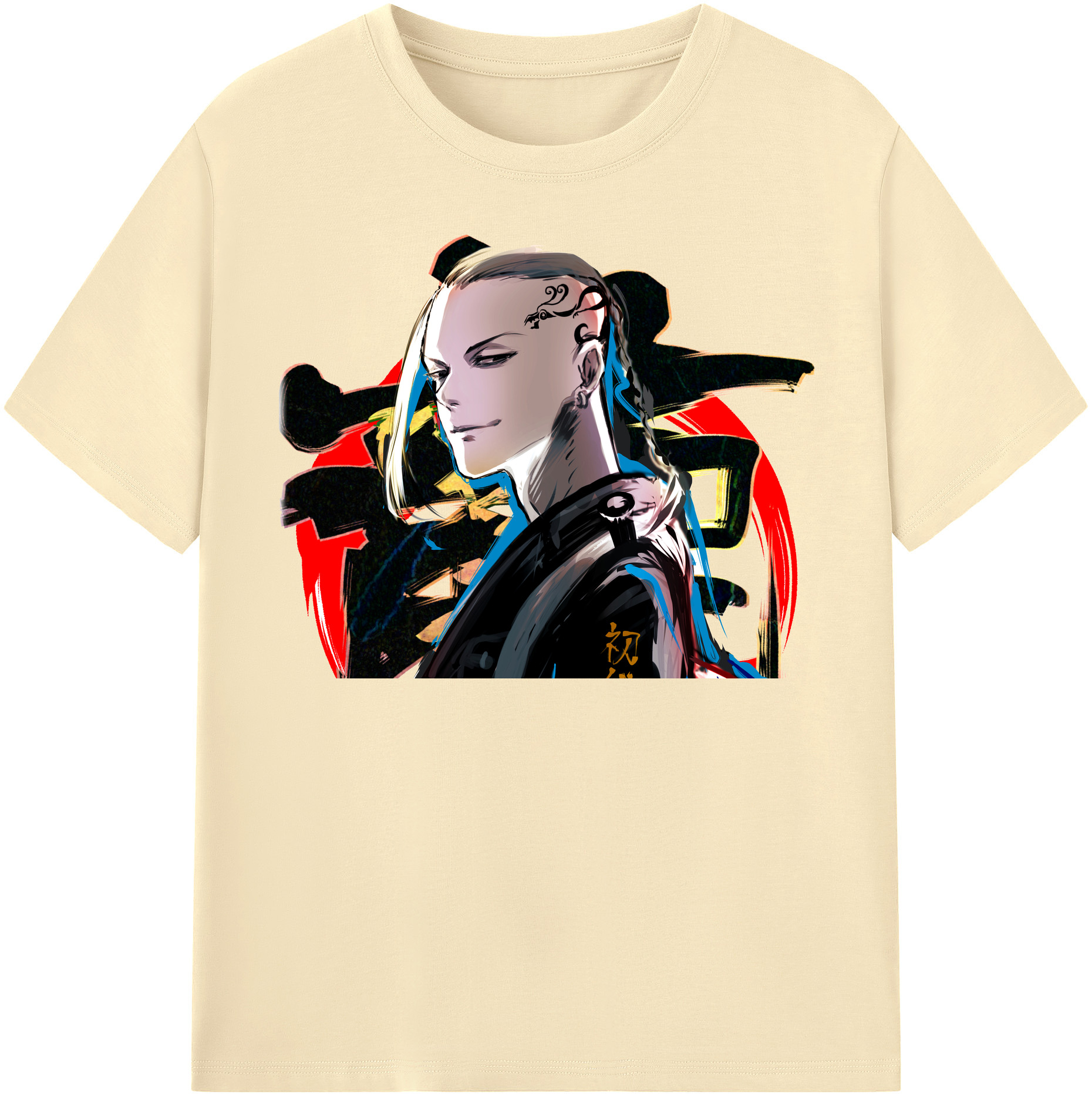 （画像用） 東京リベンジャーズ Tokyo Revengers 綿100％半袖Tシャツ（フロントプリント）