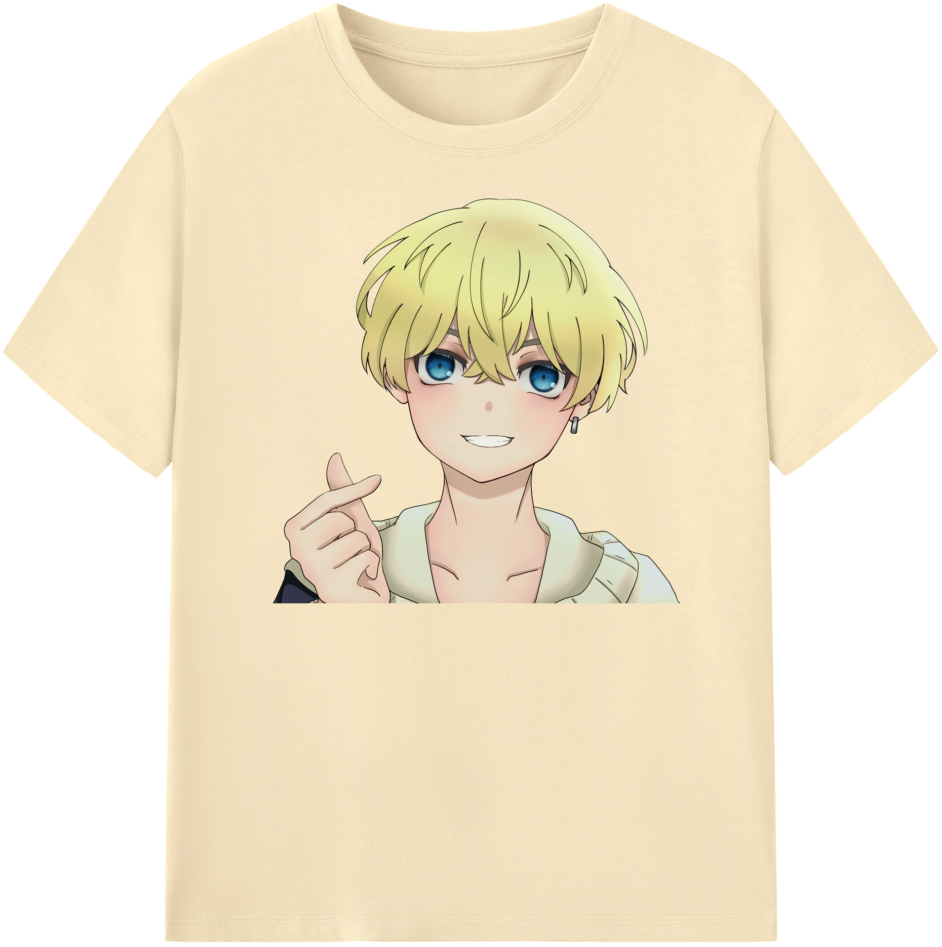 （画像用） 東京リベンジャーズ Tokyo Revengers 綿100％半袖Tシャツ（フロントプリント）