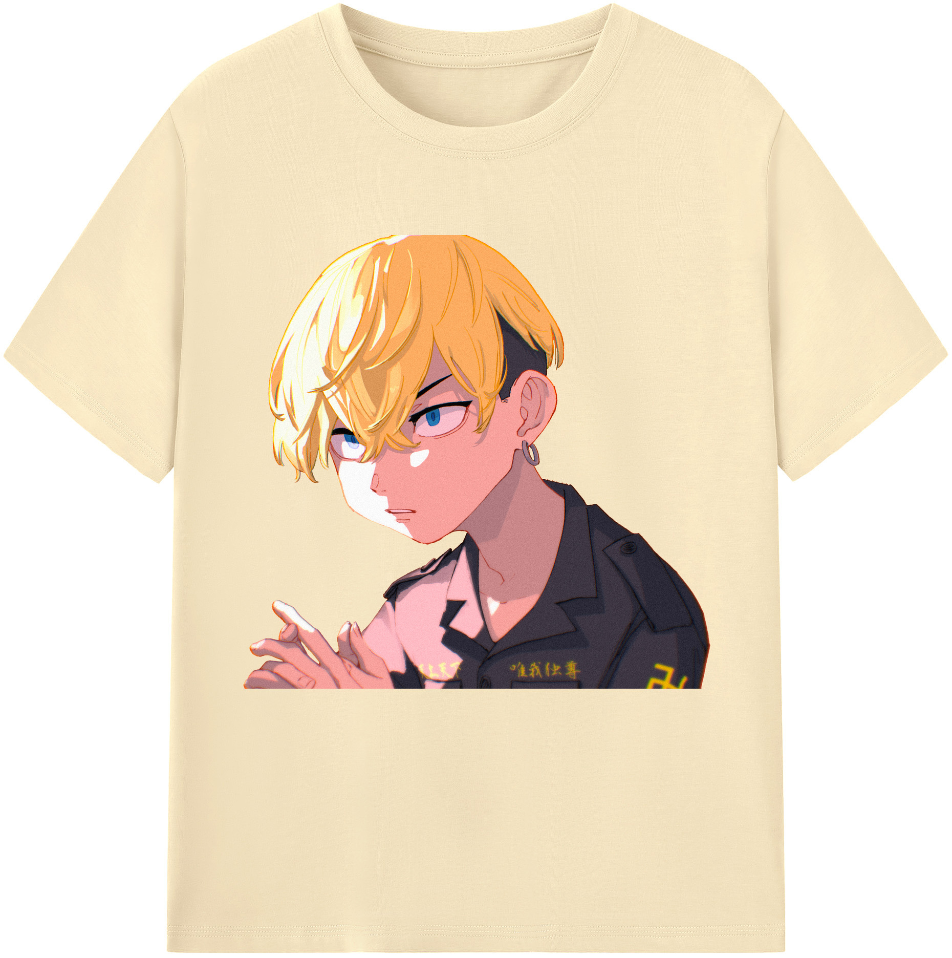 （画像用） 東京リベンジャーズ Tokyo Revengers 綿100％半袖Tシャツ（フロントプリント）