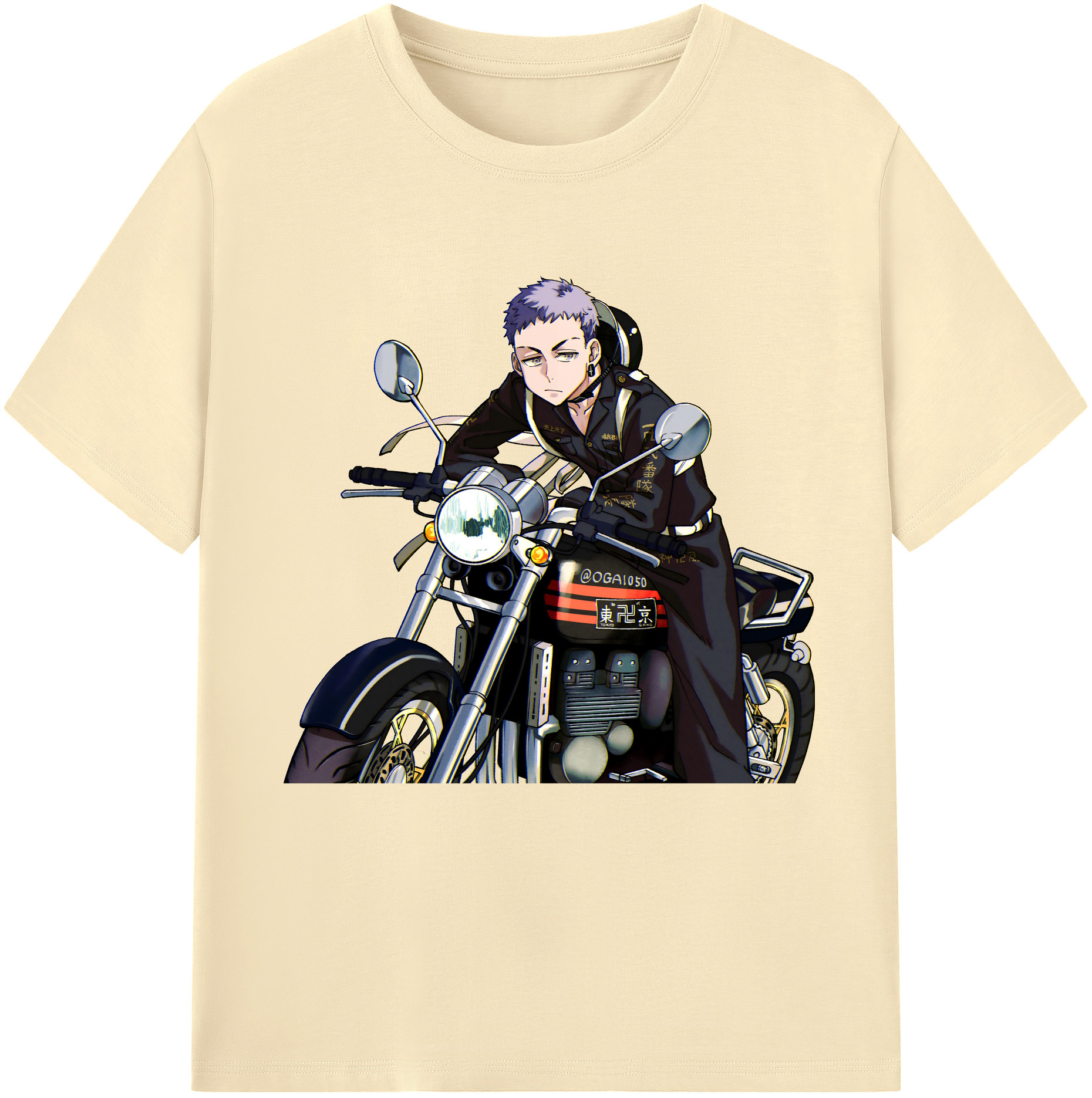 （画像用） 東京リベンジャーズ Tokyo Revengers 綿100％半袖Tシャツ（フロントプリント）
