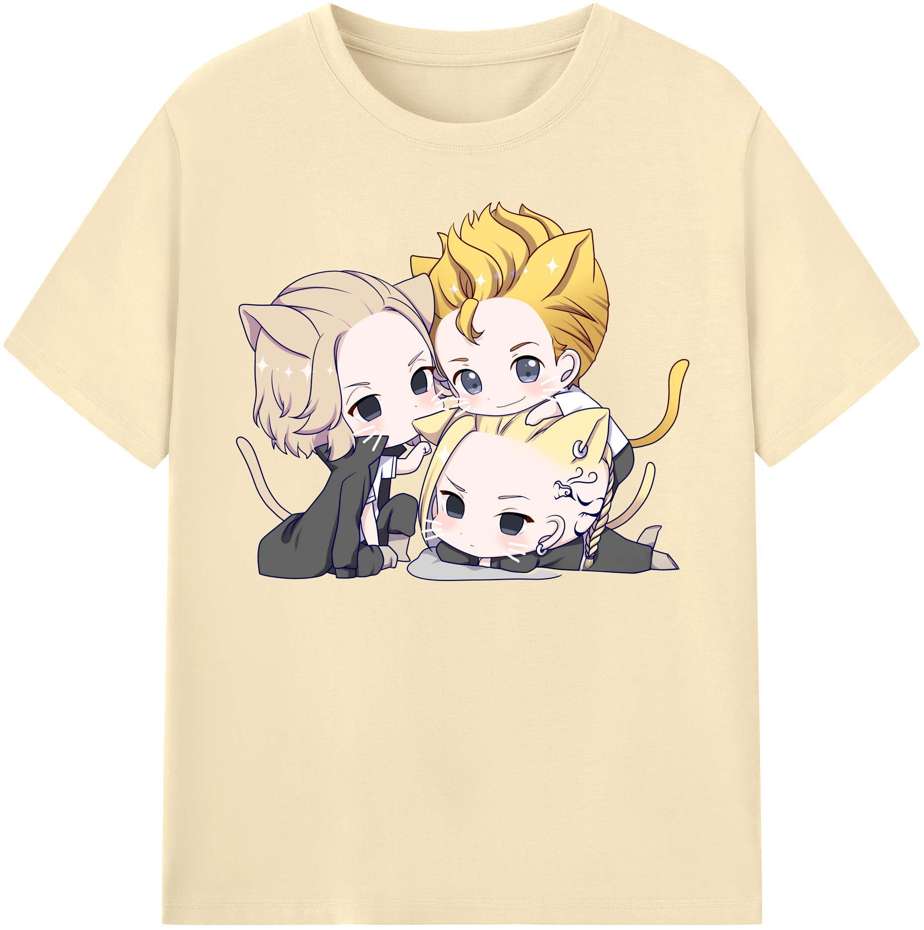 （画像用） 東京リベンジャーズ Tokyo Revengers 綿100％半袖Tシャツ（フロントプリント）