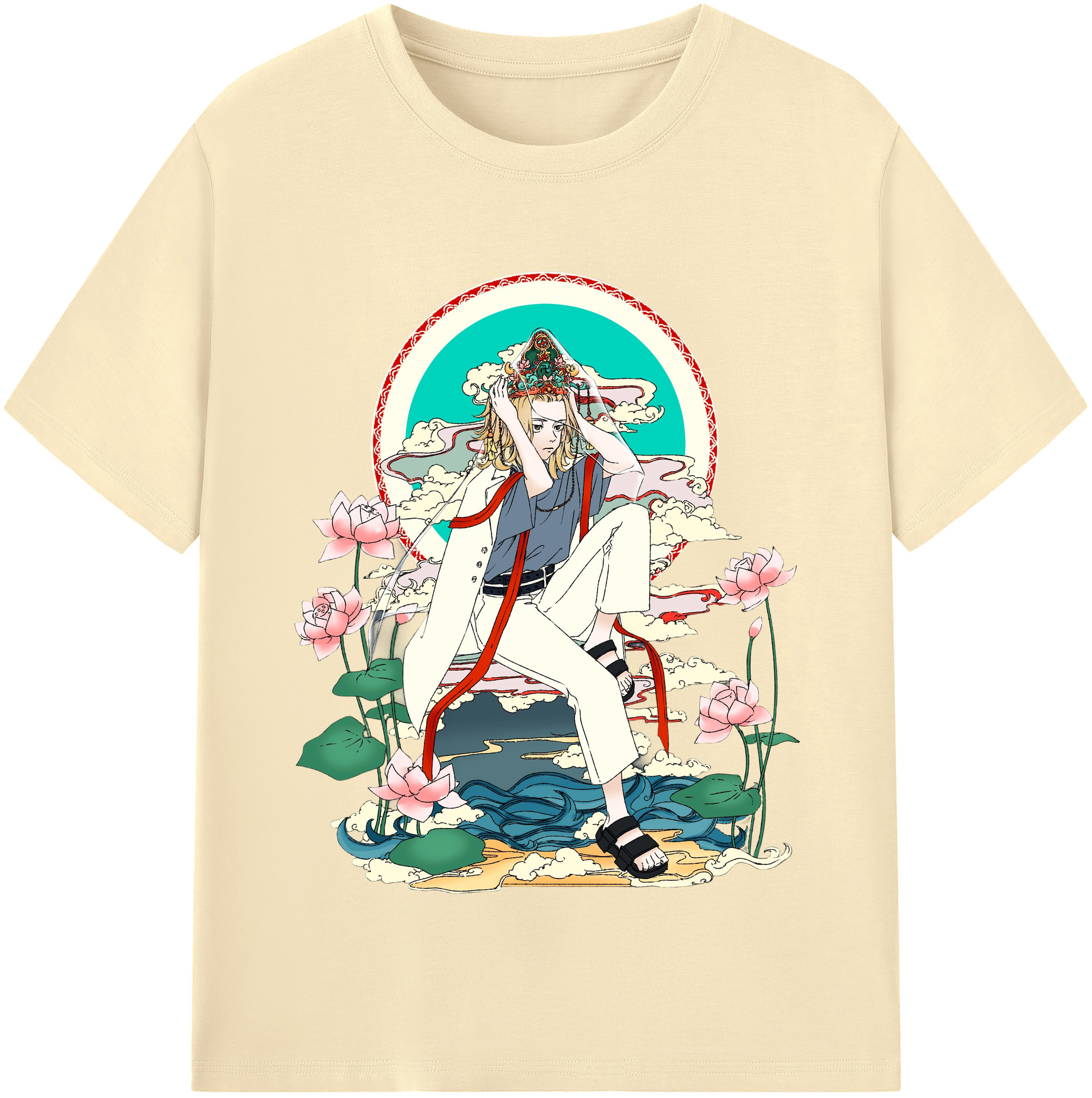 （画像用） 東京リベンジャーズ Tokyo Revengers 綿100％半袖Tシャツ（フロントプリント）