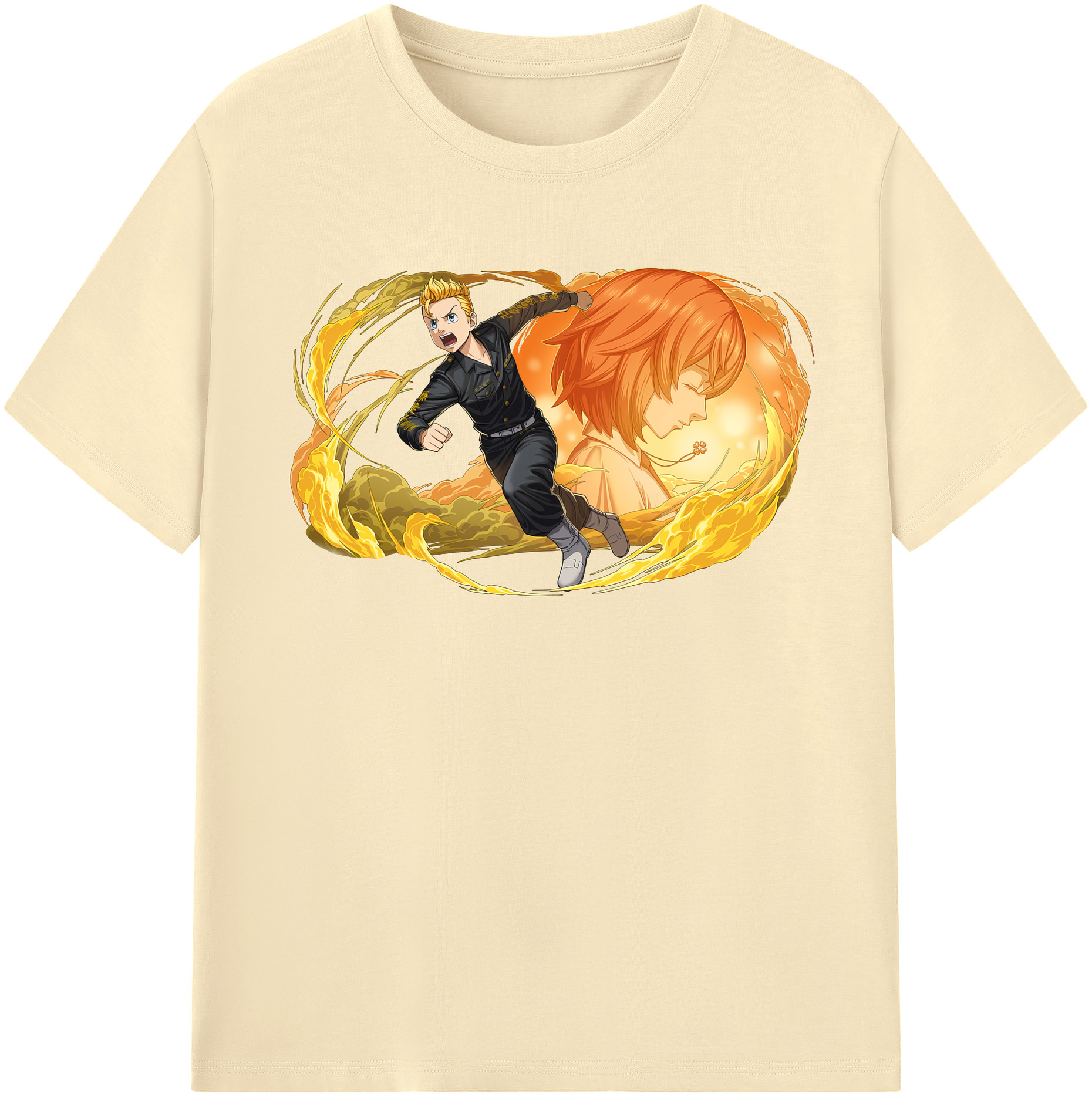 （画像用） 東京リベンジャーズ Tokyo Revengers 綿100％半袖Tシャツ（フロントプリント）