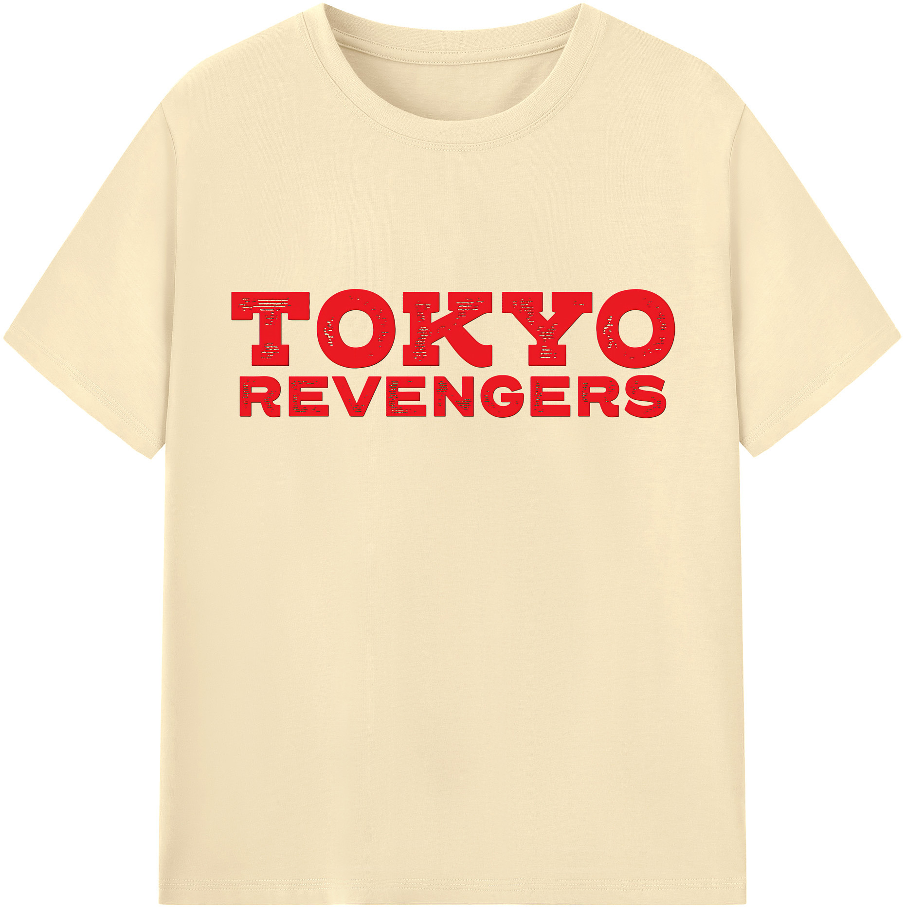 （画像用） 東京リベンジャーズ Tokyo Revengers 綿100％半袖Tシャツ（フロントプリント）