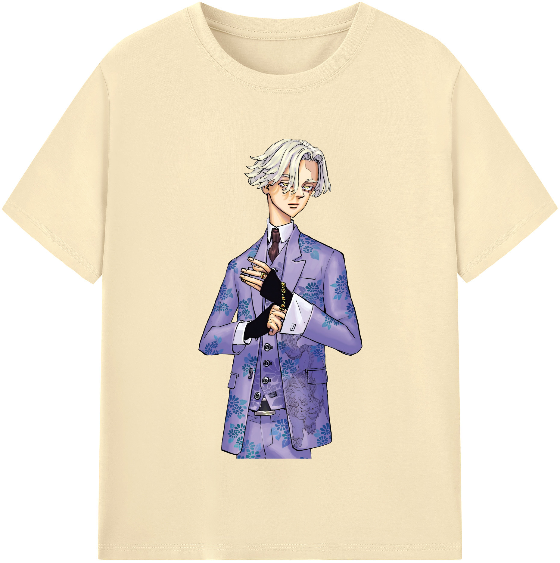 （画像用） 東京リベンジャーズ Tokyo Revengers 綿100％半袖Tシャツ（フロントプリント）