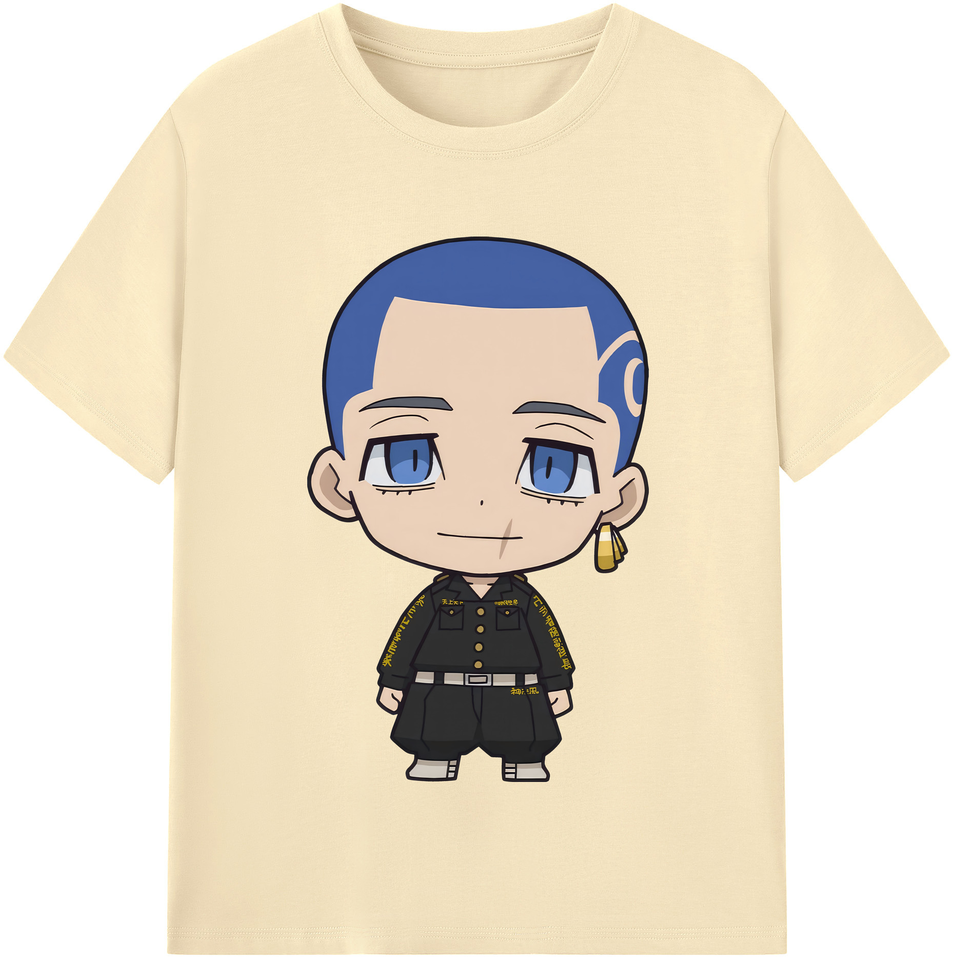 （画像用） 東京リベンジャーズ Tokyo Revengers 綿100％半袖Tシャツ（フロントプリント）