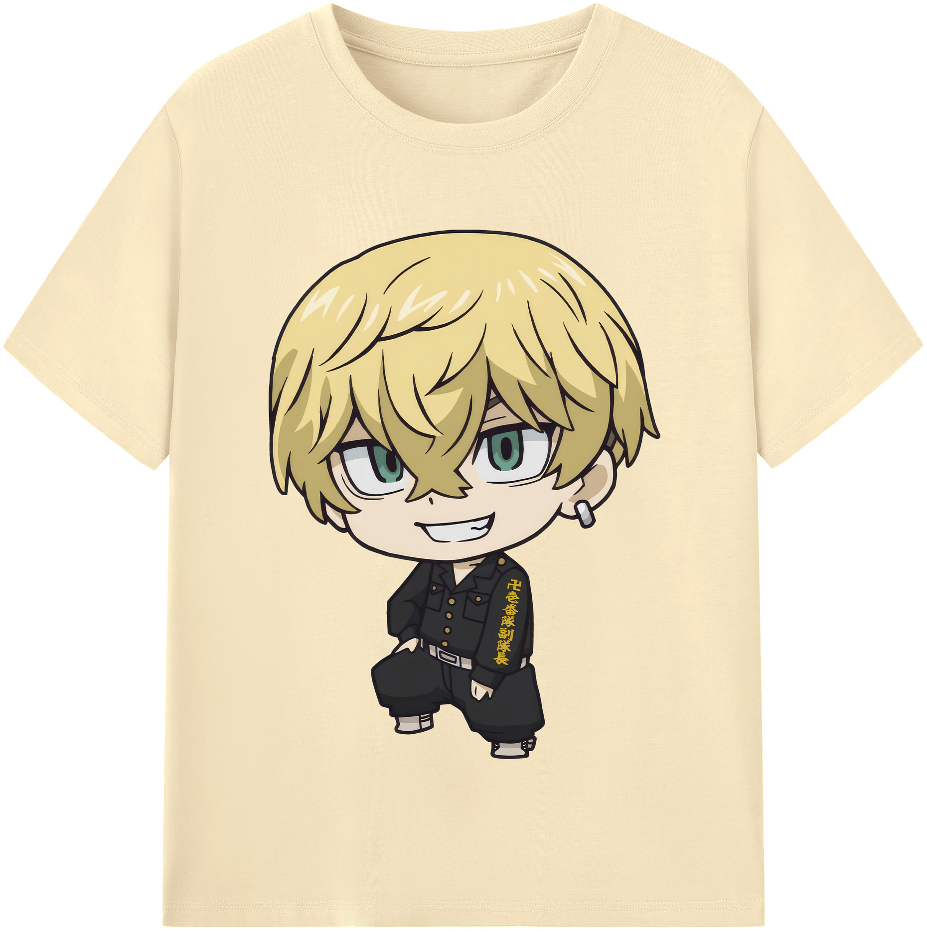 （画像用） 東京リベンジャーズ Tokyo Revengers 綿100％半袖Tシャツ（フロントプリント）