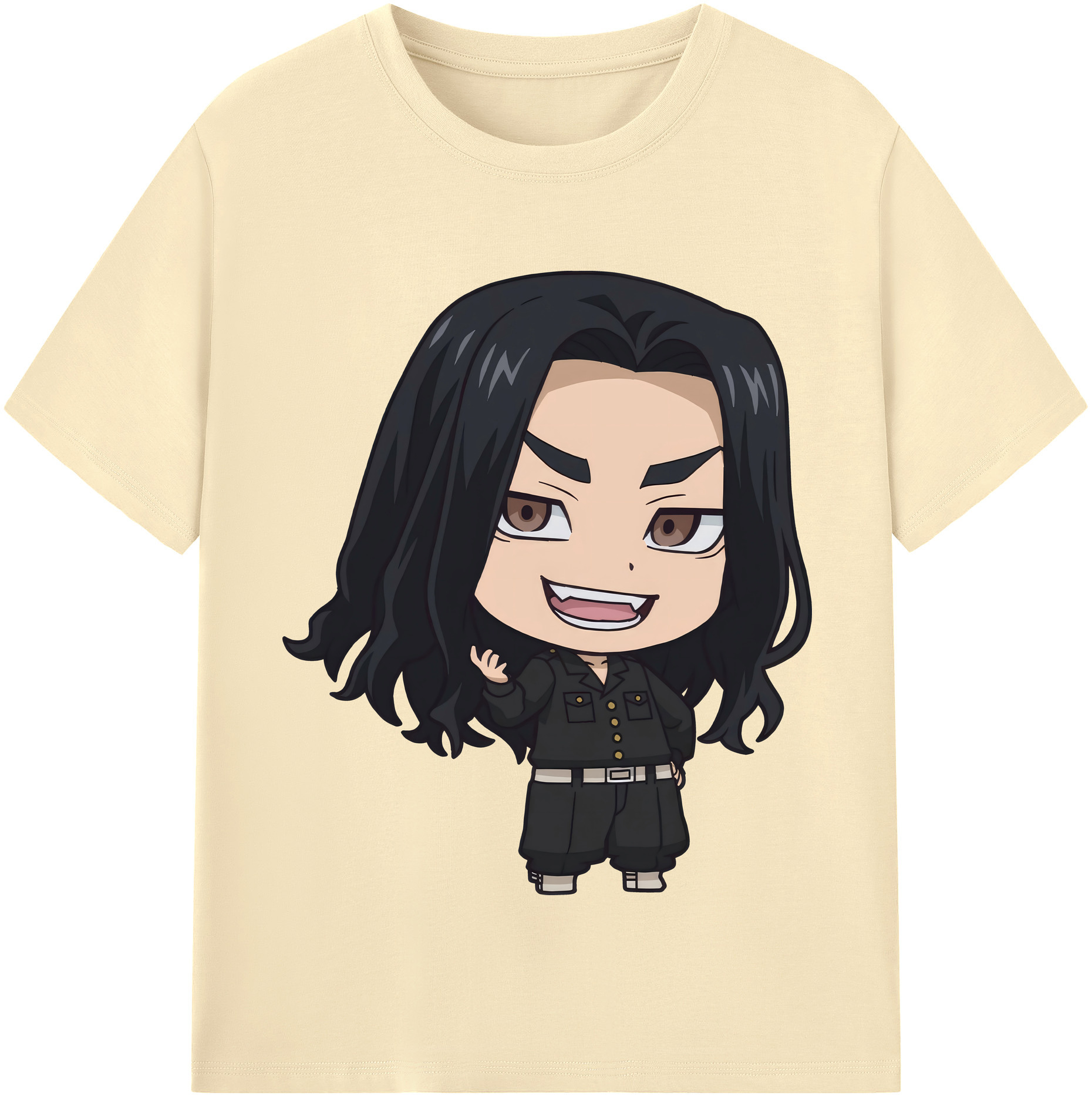 （画像用） 東京リベンジャーズ Tokyo Revengers 綿100％半袖Tシャツ（フロントプリント）