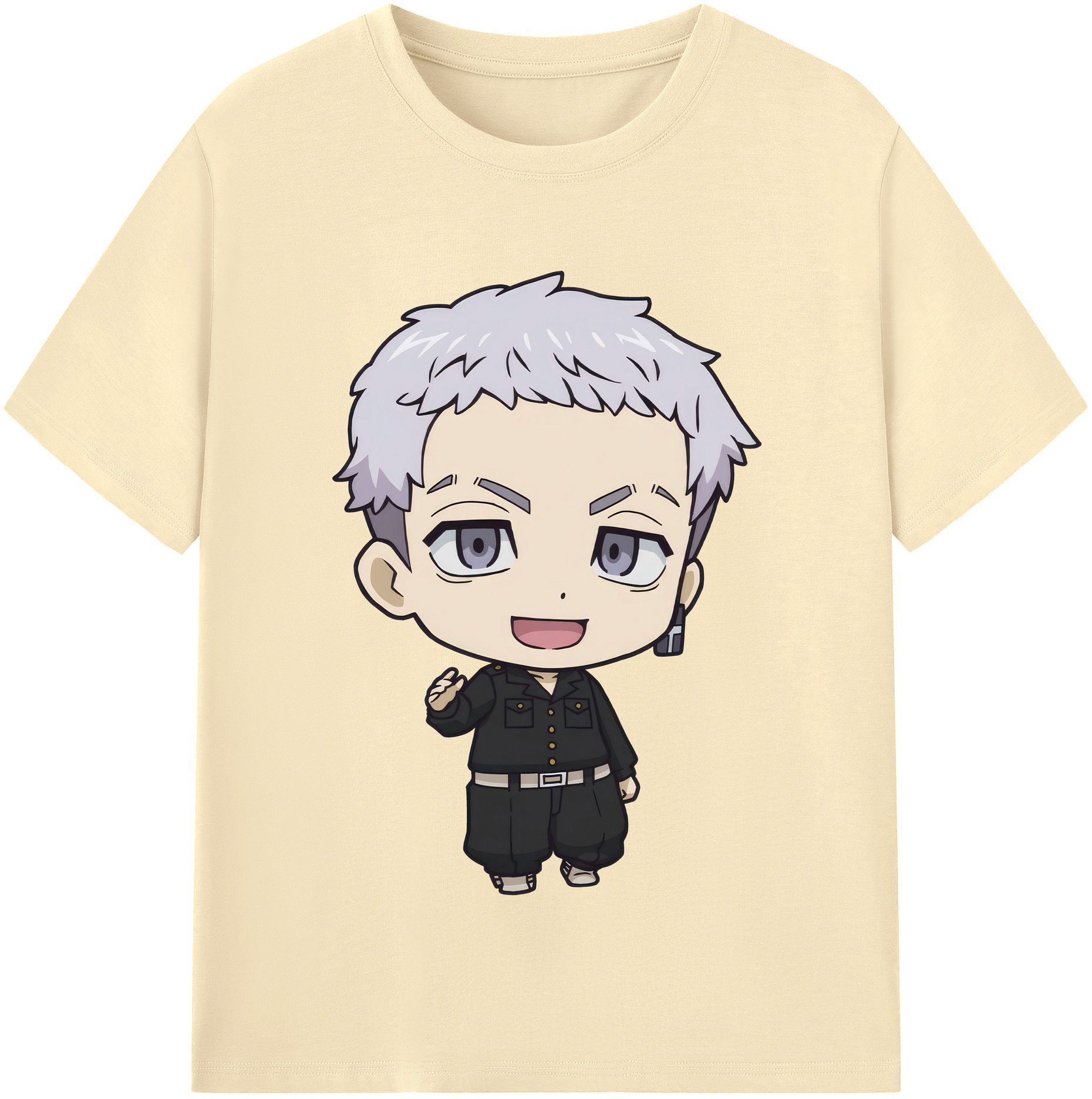 （画像用） 東京リベンジャーズ Tokyo Revengers 綿100％半袖Tシャツ（フロントプリント）